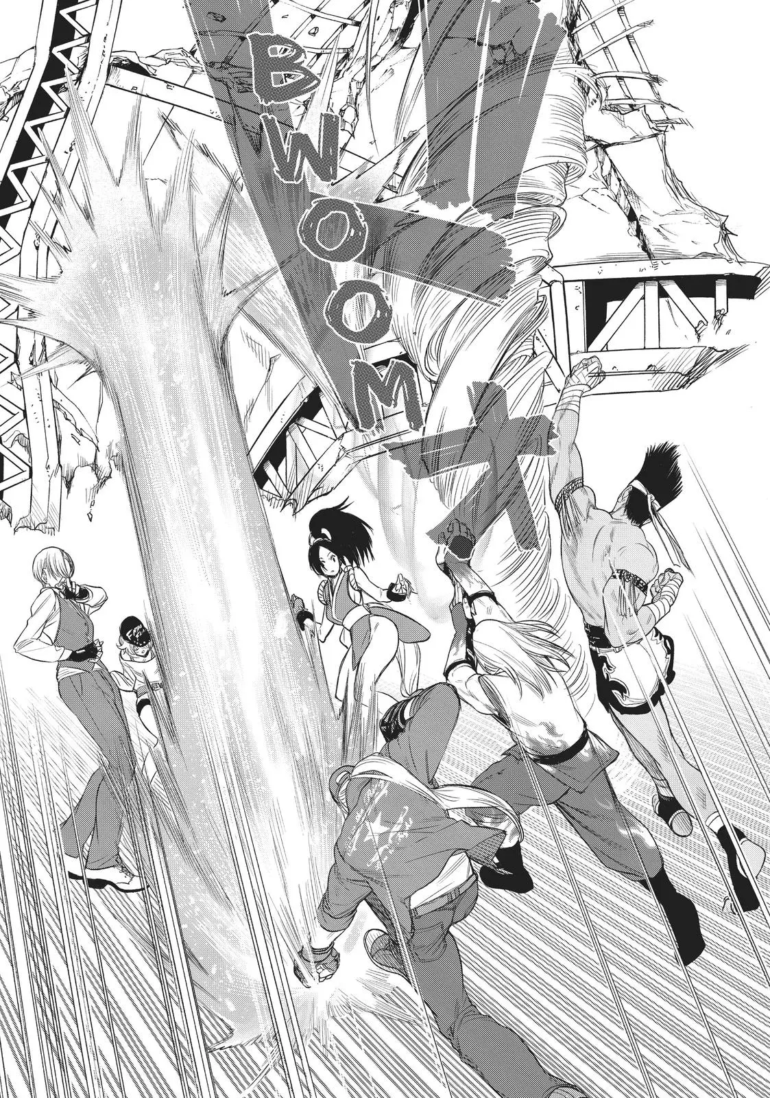 The King of Fighters: A New Beginning Manga, chapter 27, page 8