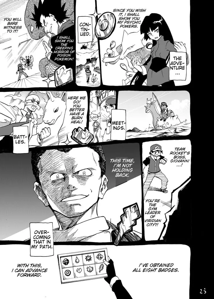 Pokemon - Festival of Champions (Doujinshi), chapter 5, page 22