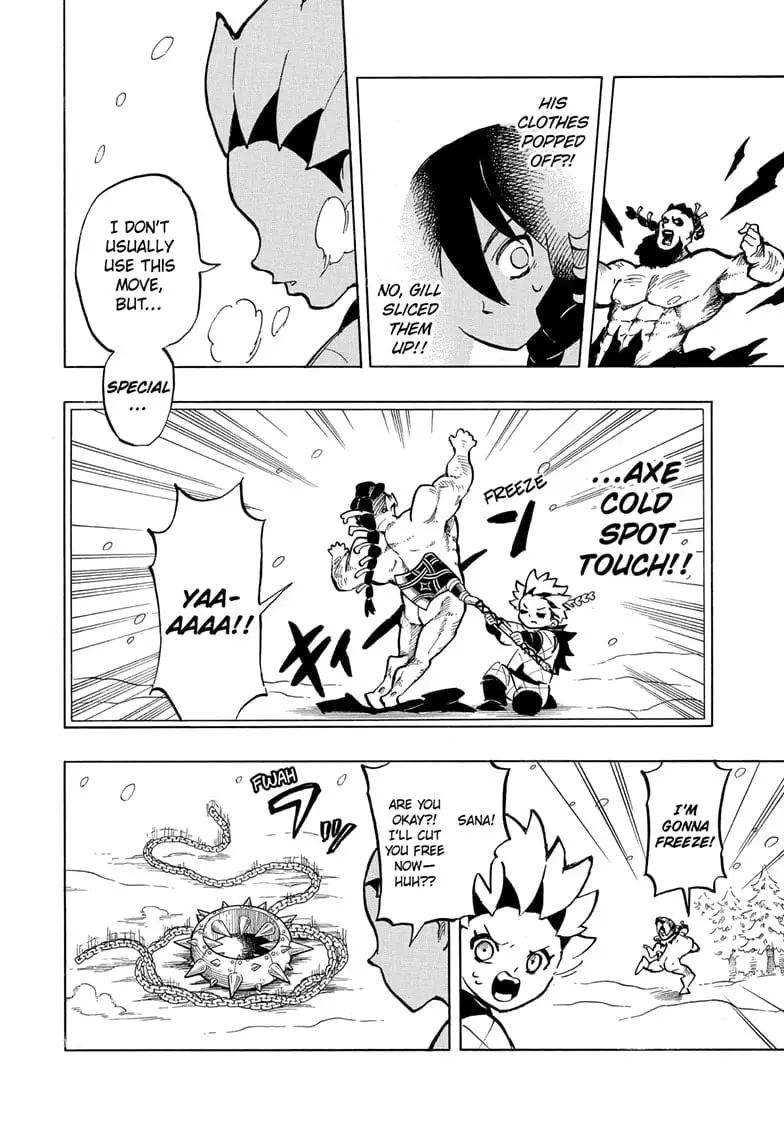 Ice-Head Gill Manga, chapter 3, page 18