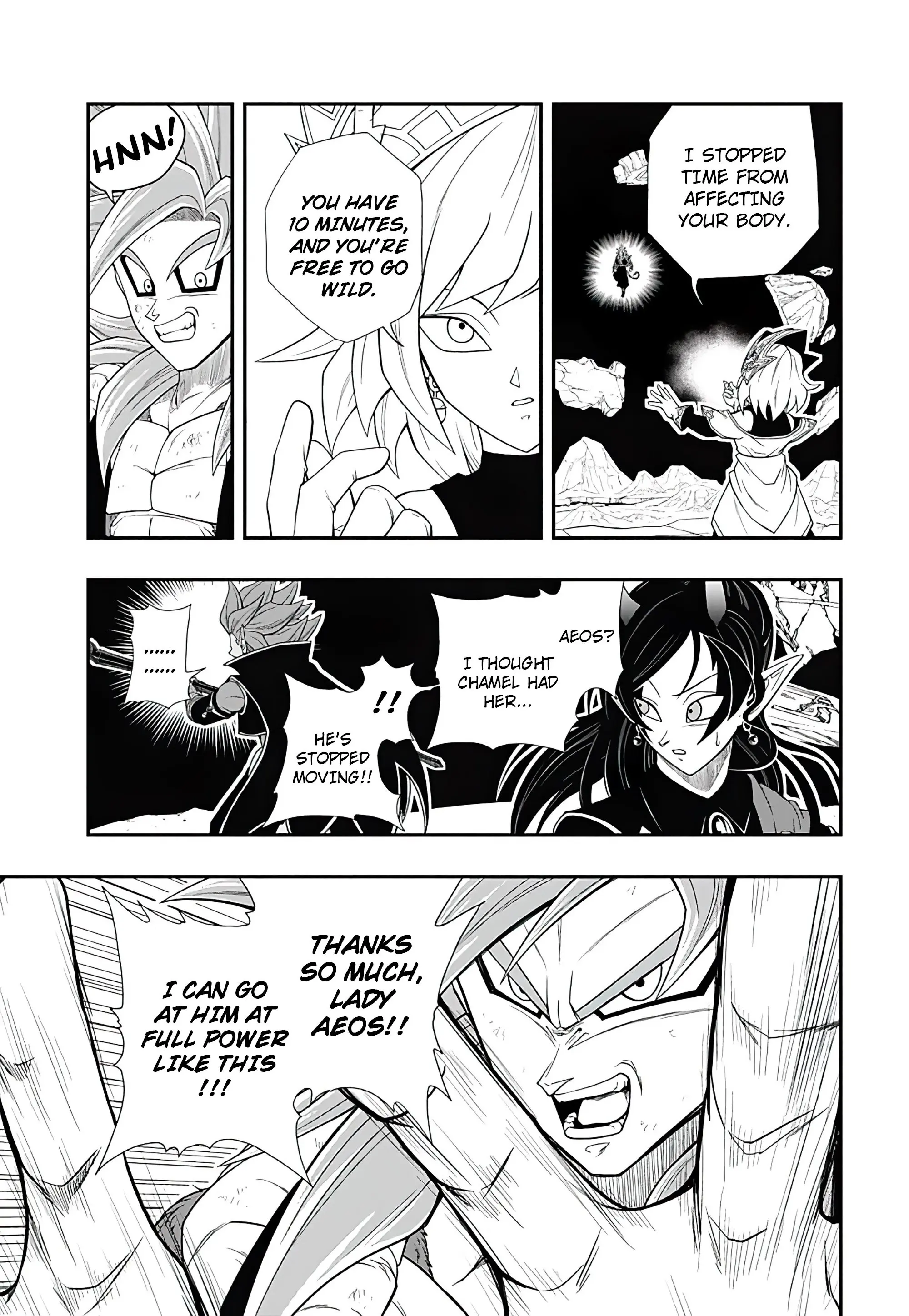 Super Dragon Ball Heroes: Ultra God Mission, chapter 13, page 21