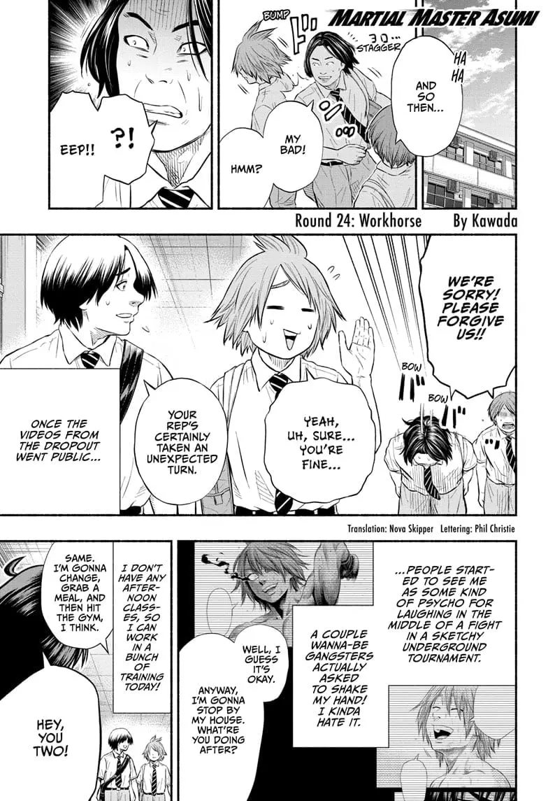 Martial Master Asumi, chapter 24, page 1