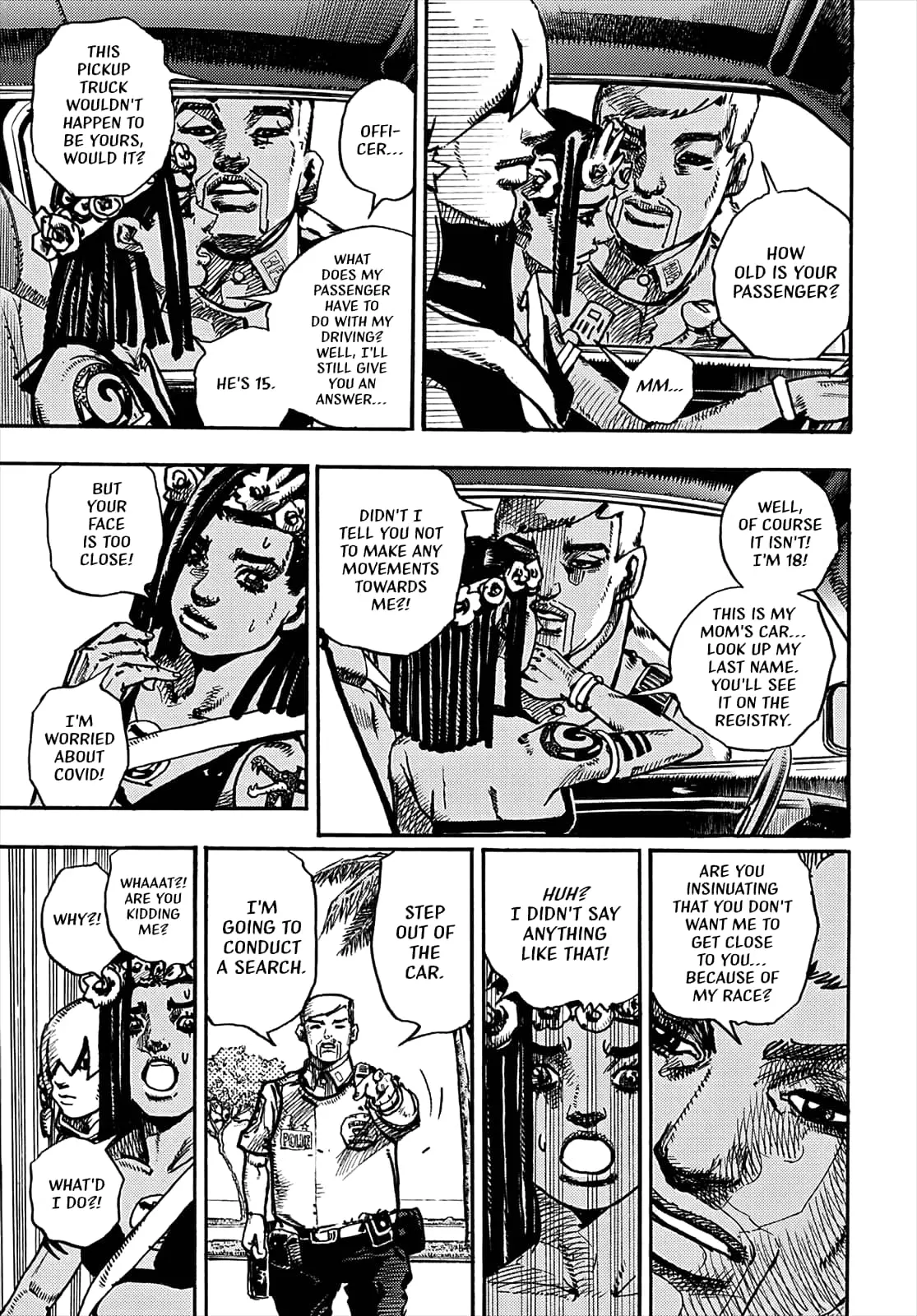 JoJo Bizarre Adventure Part 9: The JoJoLands, chapter 1, page 11