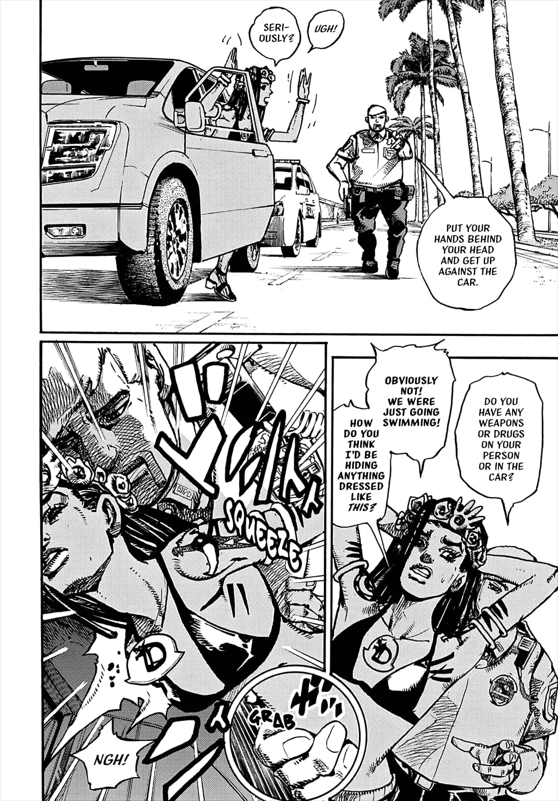 JoJo Bizarre Adventure Part 9: The JoJoLands, chapter 1, page 12