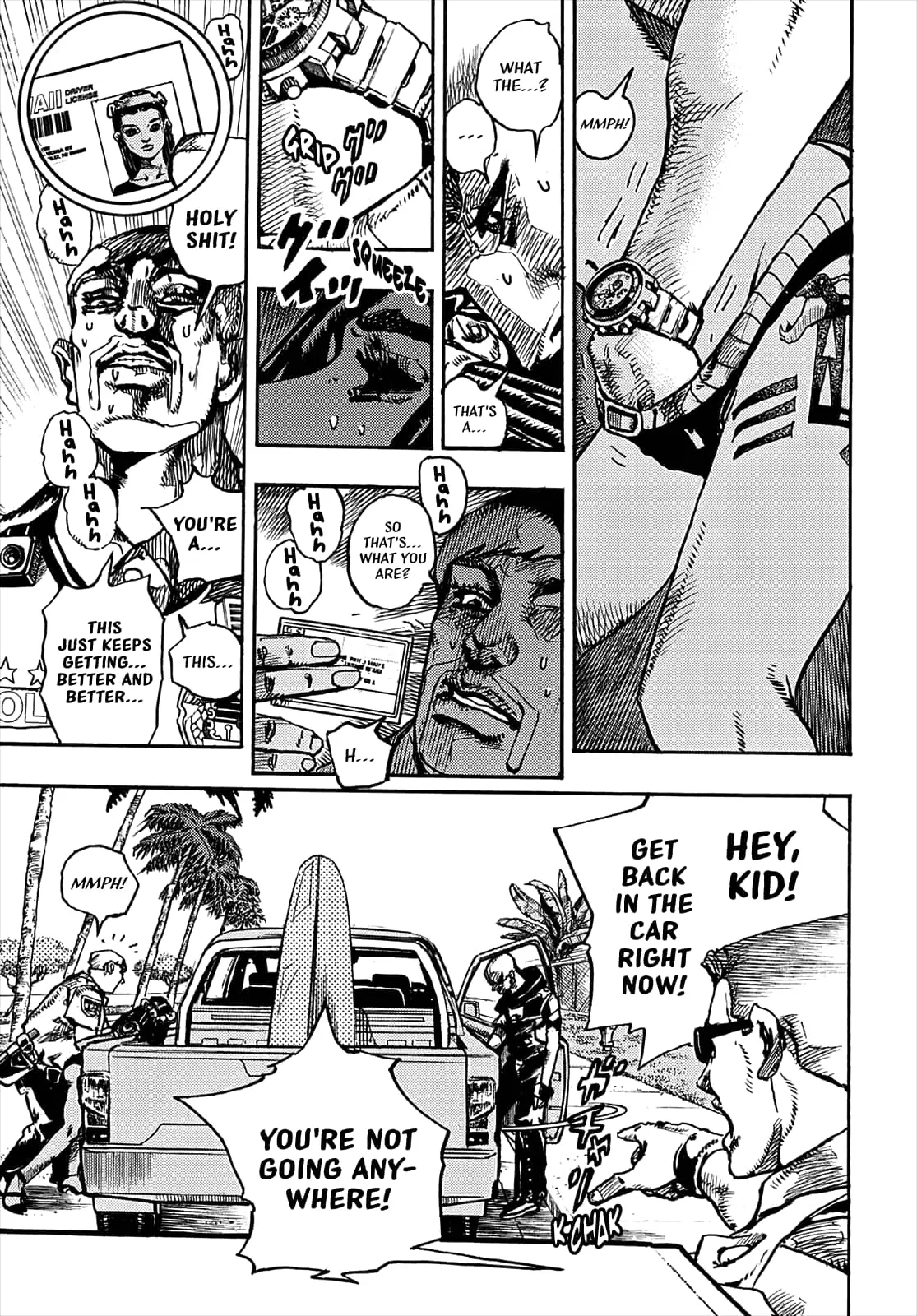 JoJo Bizarre Adventure Part 9: The JoJoLands, chapter 1, page 15