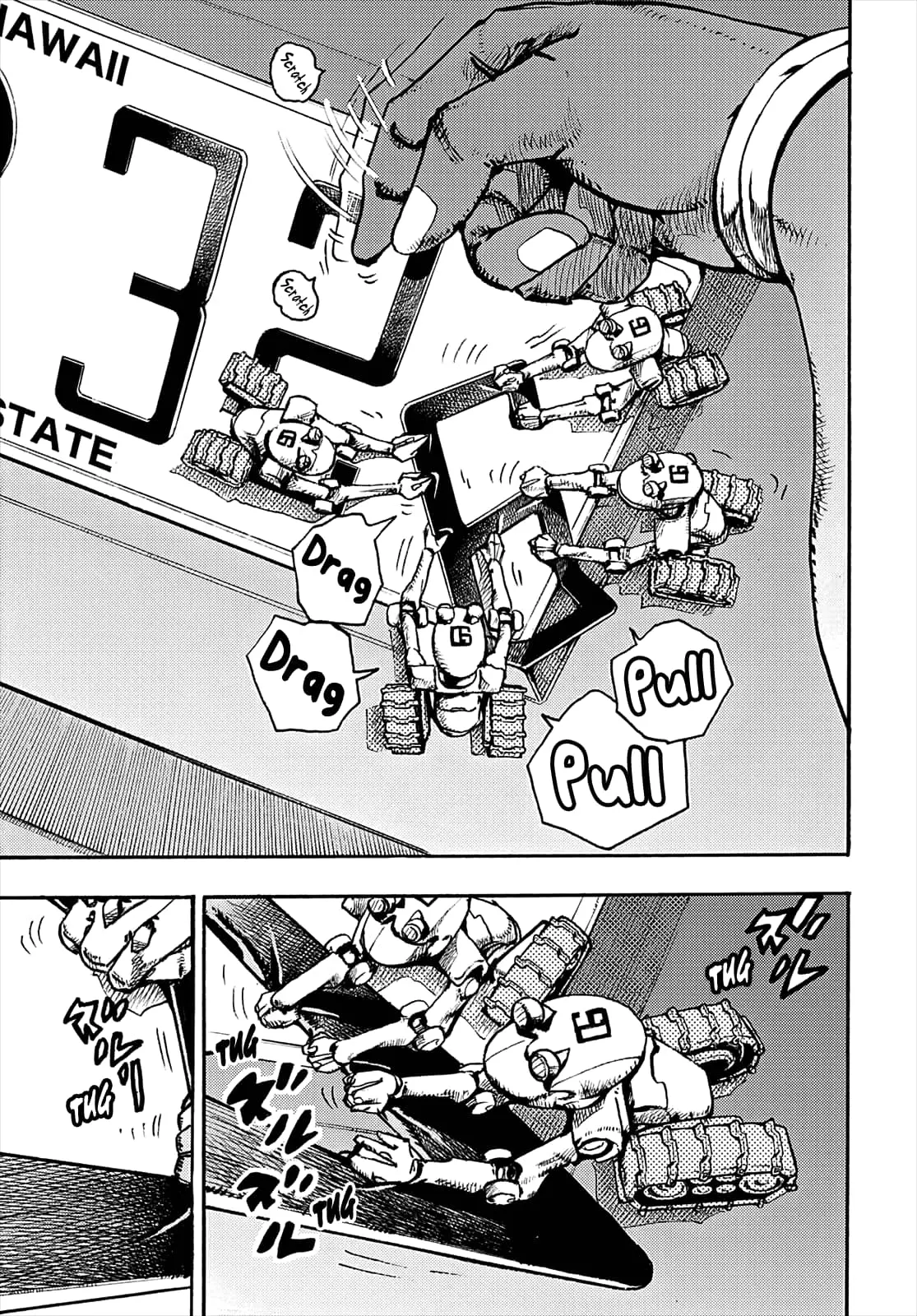 JoJo Bizarre Adventure Part 9: The JoJoLands, chapter 1, page 28