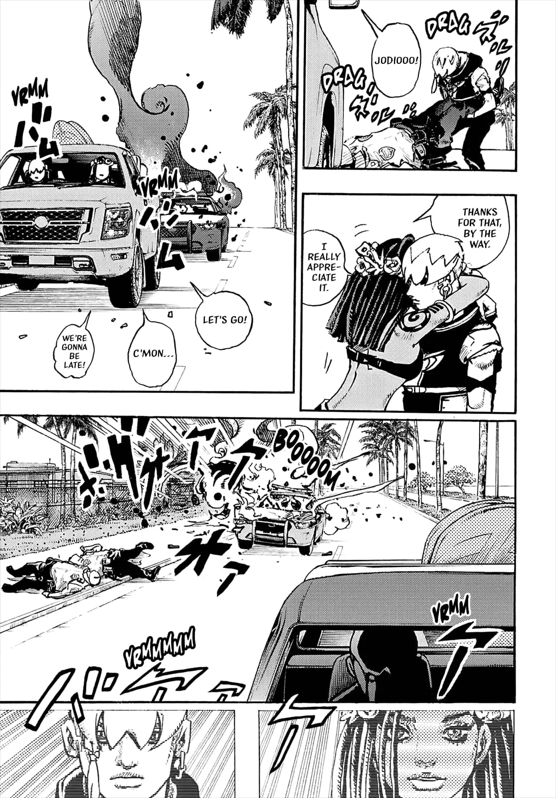 JoJo Bizarre Adventure Part 9: The JoJoLands, chapter 1, page 30