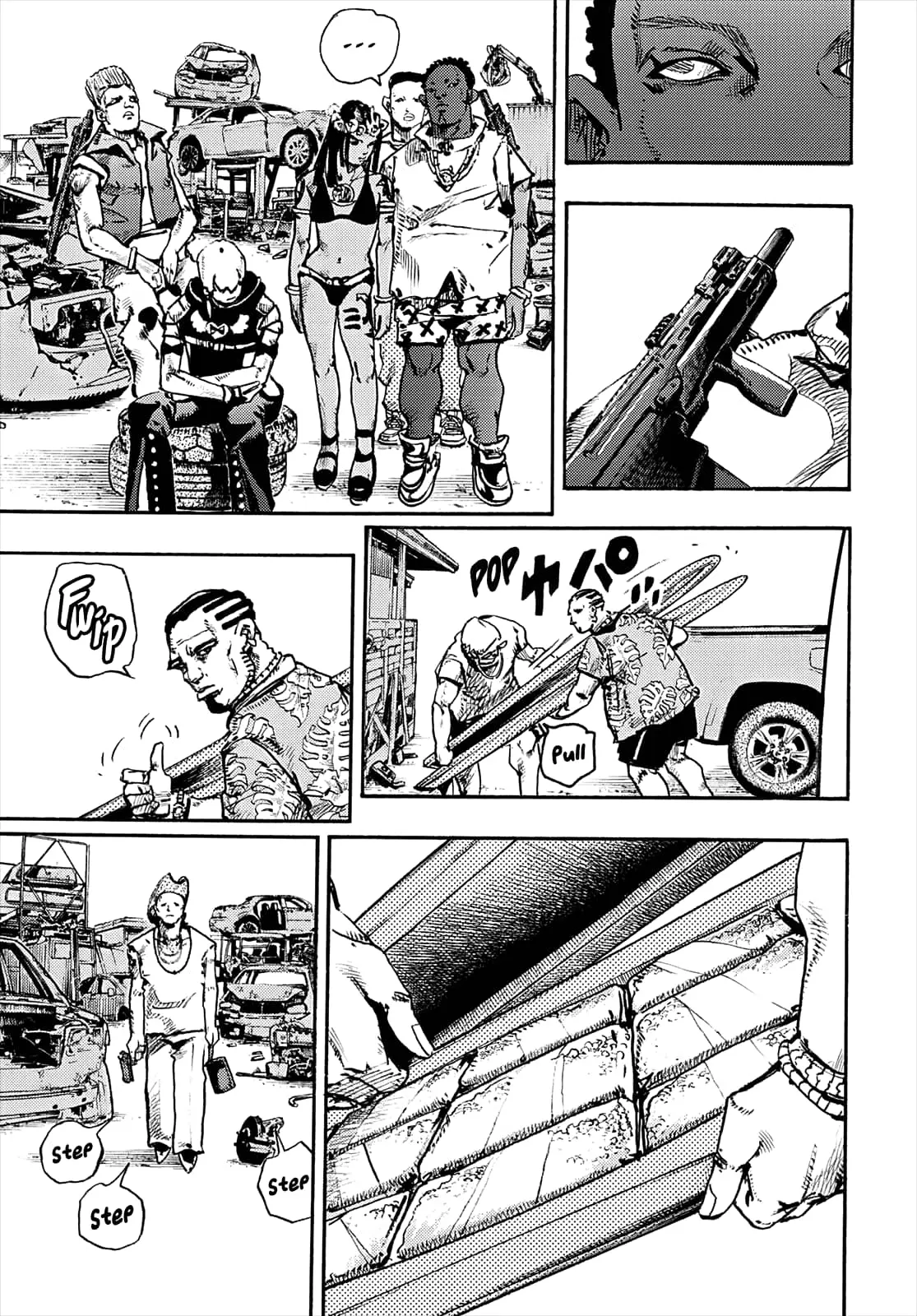 JoJo Bizarre Adventure Part 9: The JoJoLands, chapter 1, page 32