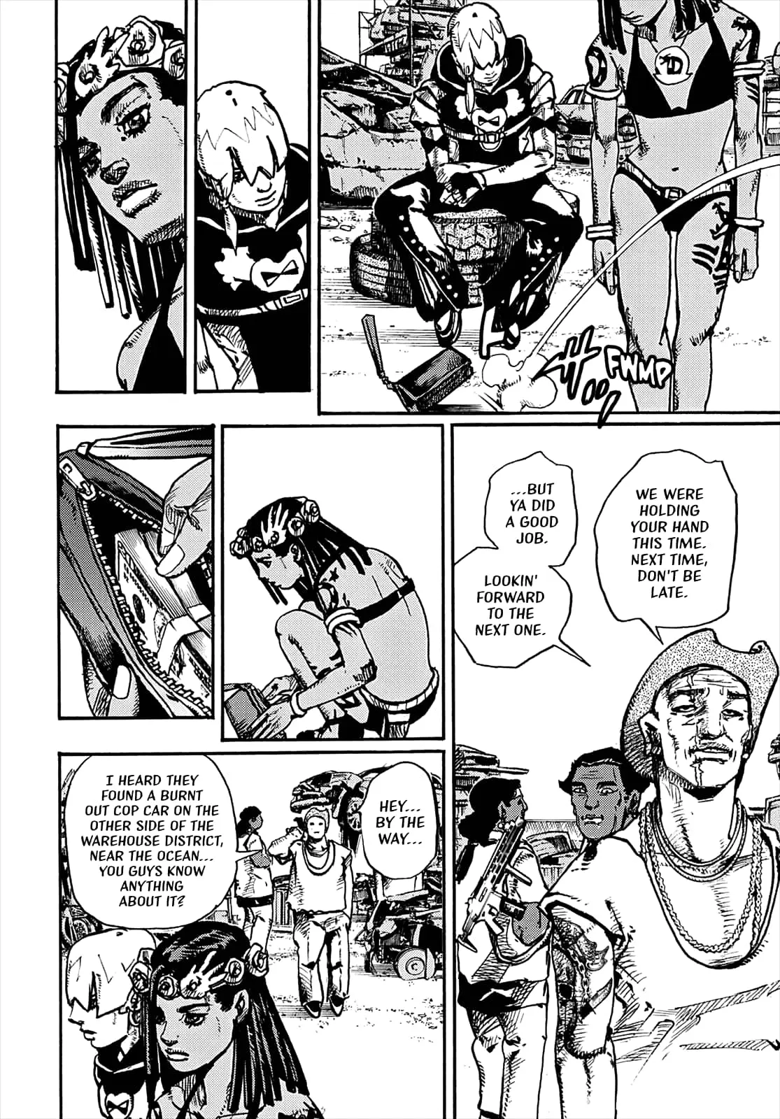 JoJo Bizarre Adventure Part 9: The JoJoLands, chapter 1, page 33