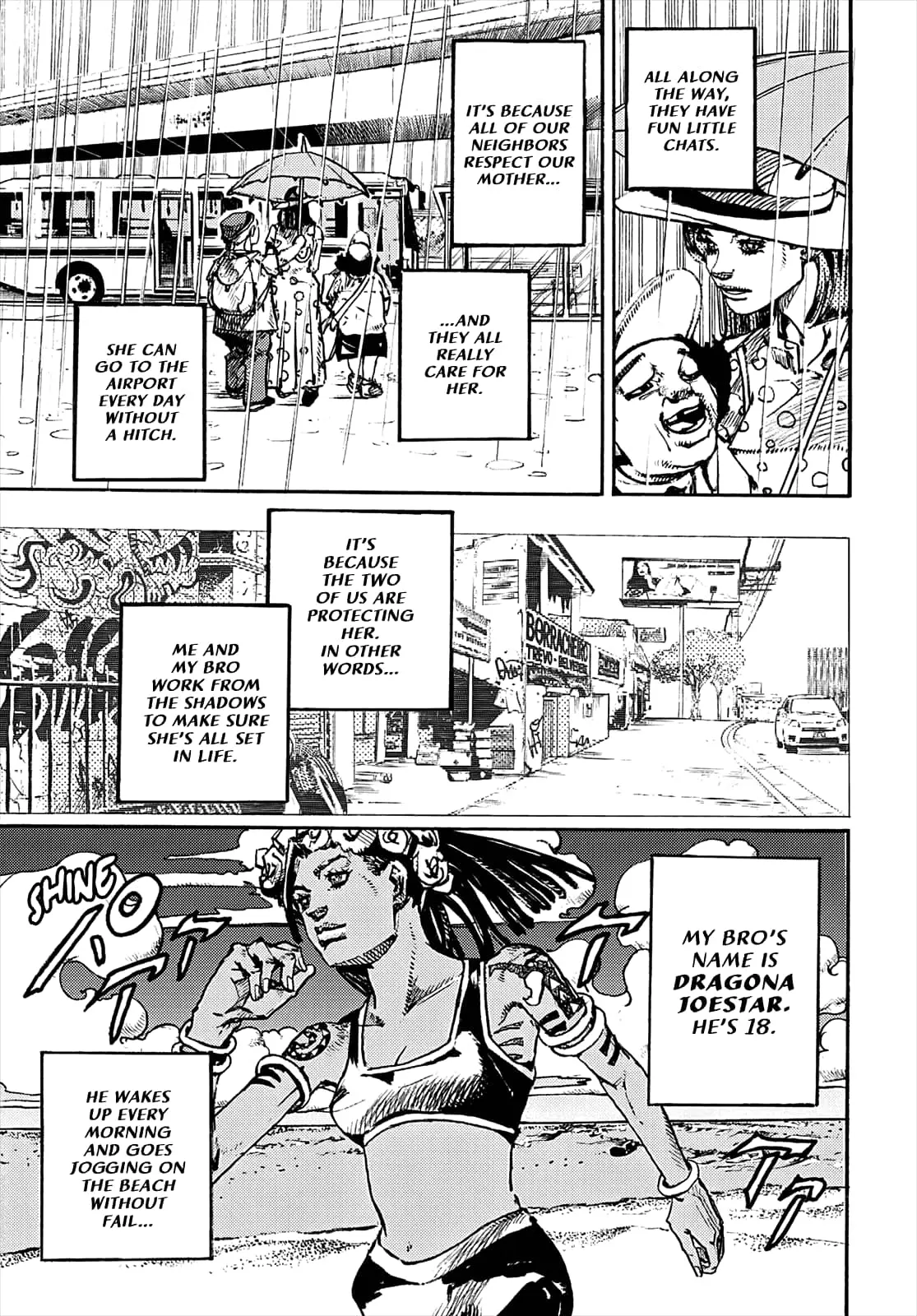 JoJo Bizarre Adventure Part 9: The JoJoLands, chapter 1, page 36