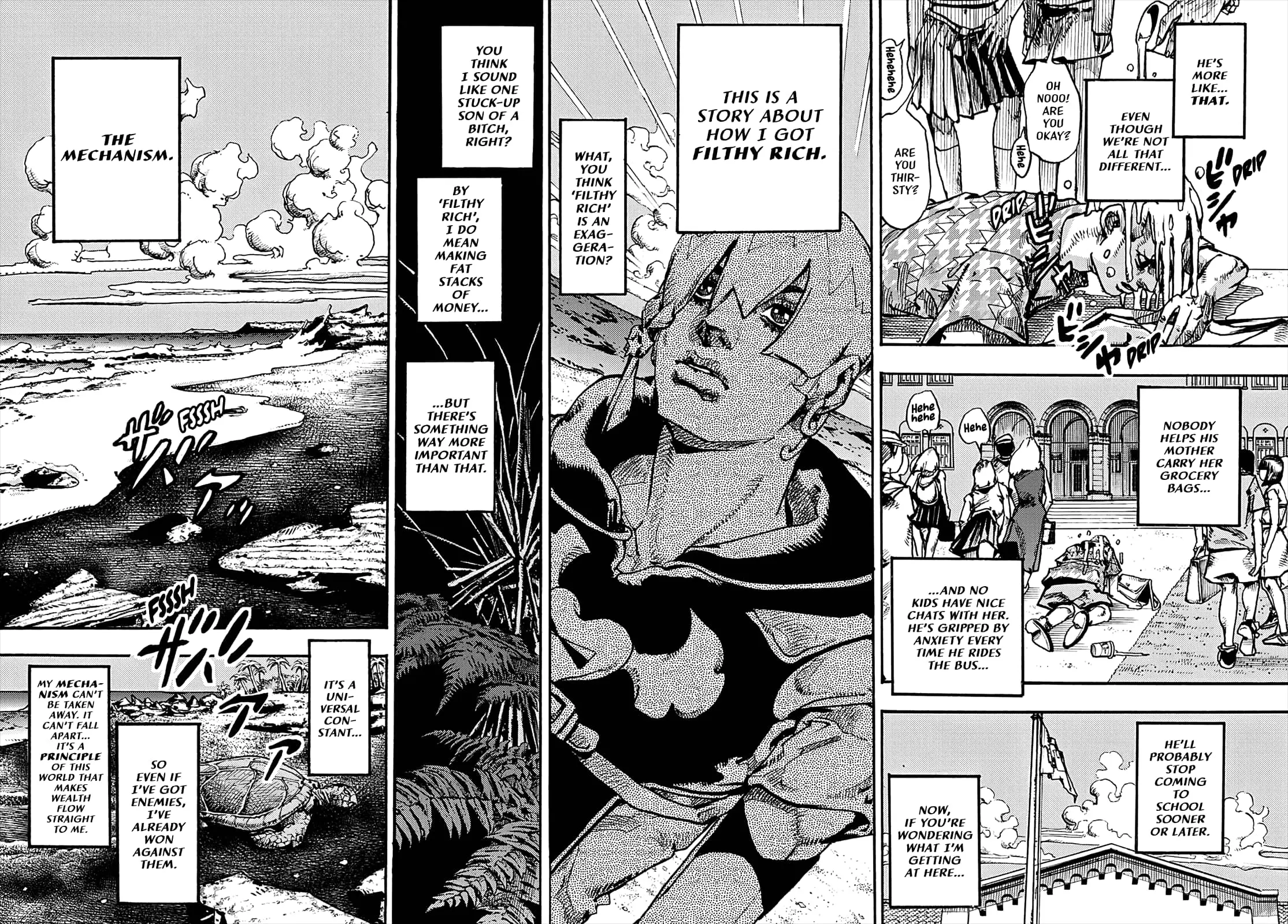 JoJo Bizarre Adventure Part 9: The JoJoLands, chapter 1, page 45