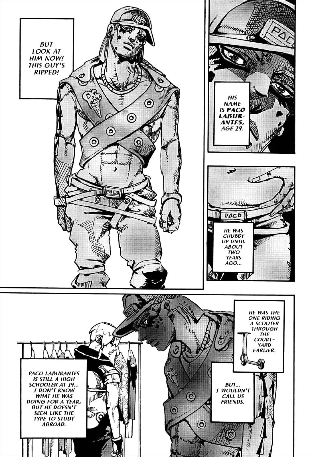 JoJo Bizarre Adventure Part 9: The JoJoLands, chapter 1, page 47