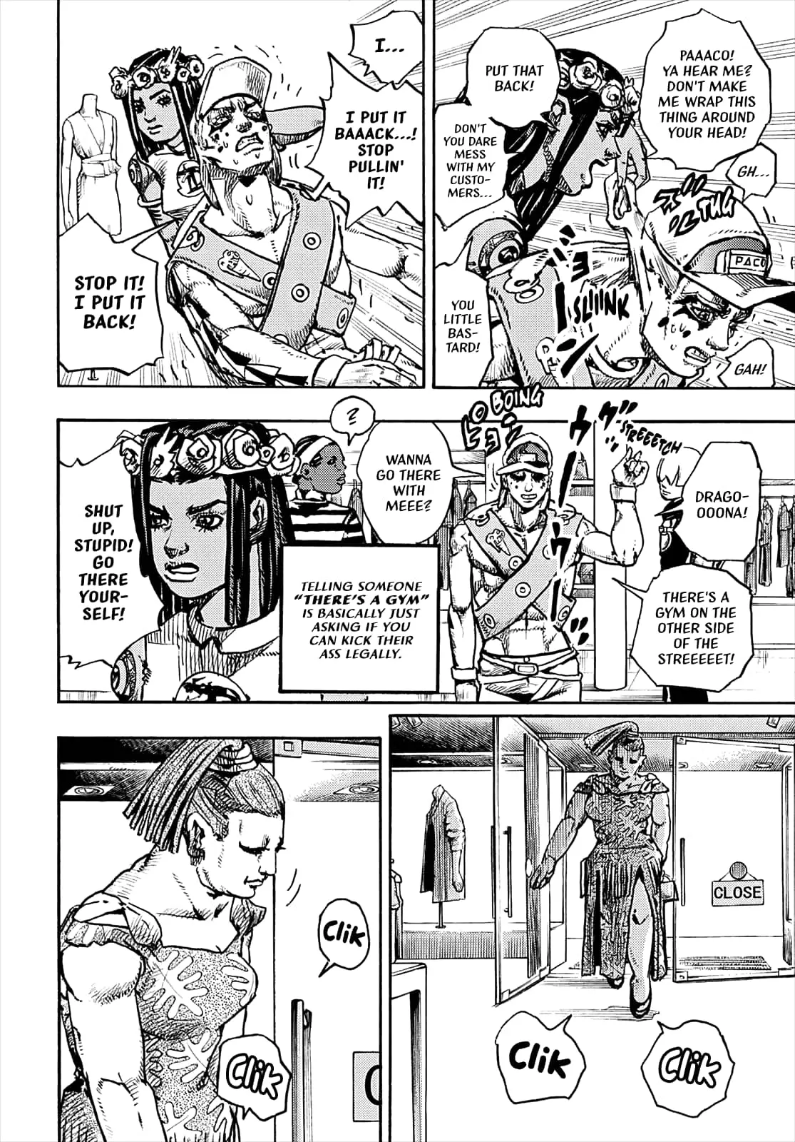 JoJo Bizarre Adventure Part 9: The JoJoLands, chapter 1, page 50