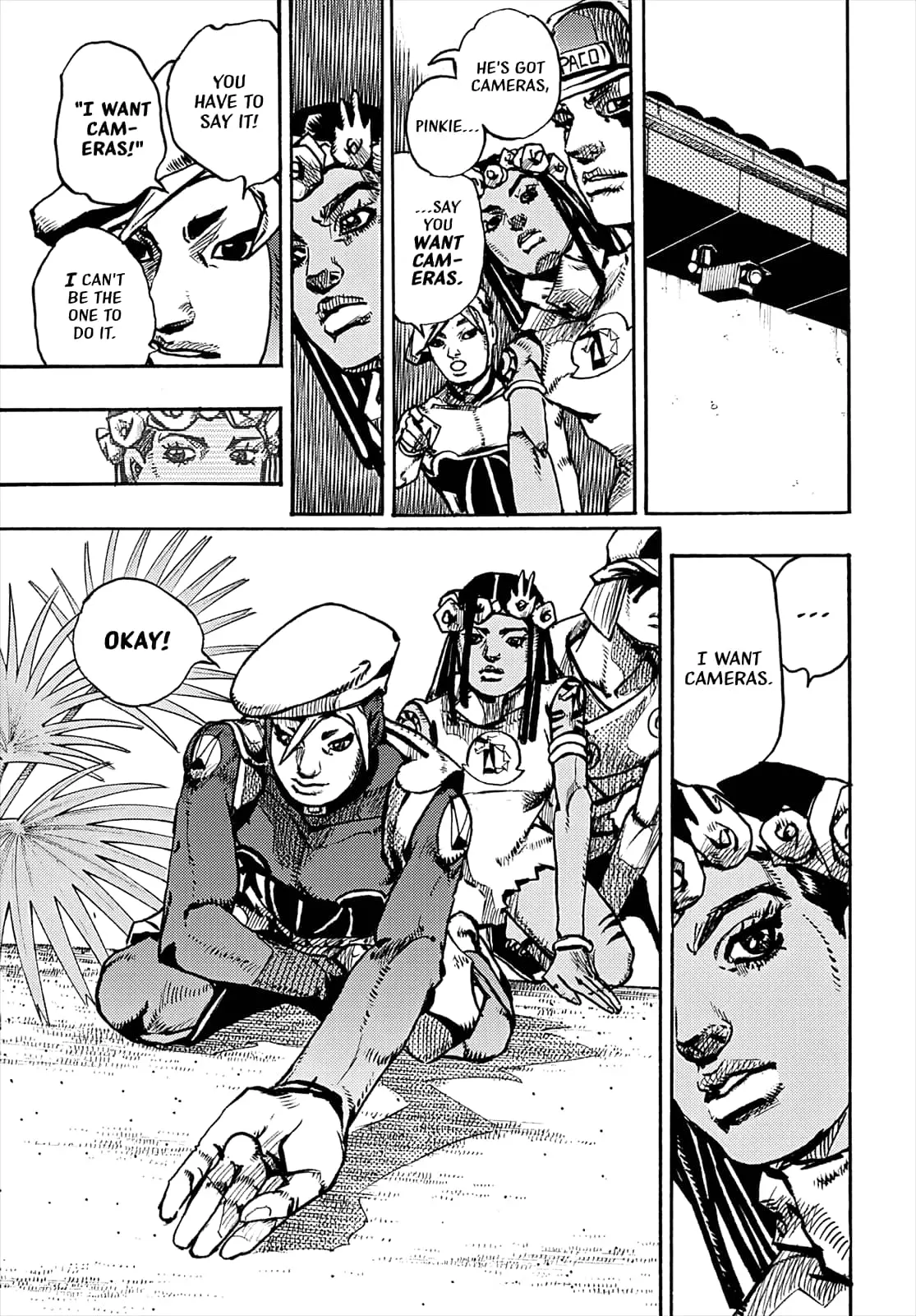JoJo Bizarre Adventure Part 9: The JoJoLands, chapter 2, page 35
