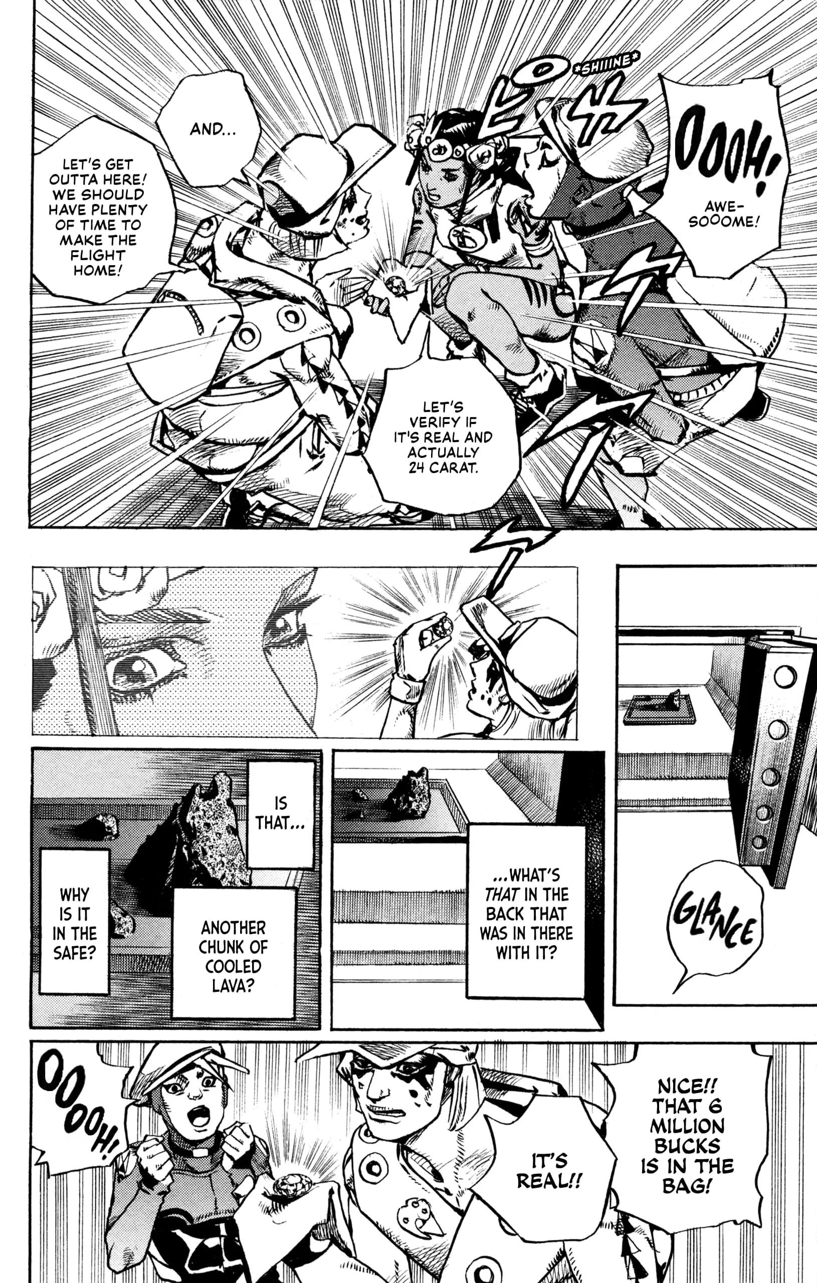 JoJo Bizarre Adventure Part 9: The JoJoLands, chapter 3, page 28