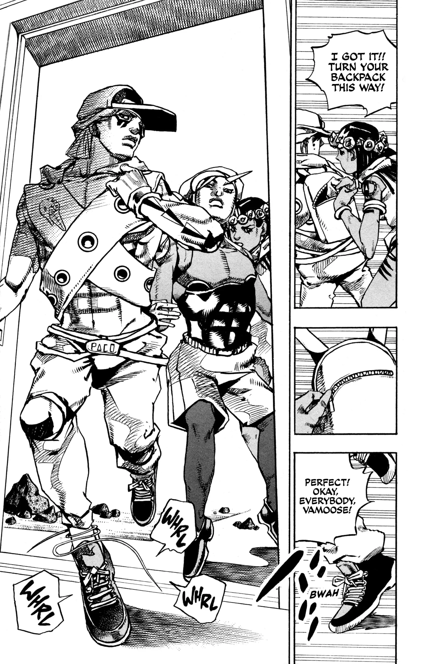 JoJo Bizarre Adventure Part 9: The JoJoLands, chapter 3, page 29