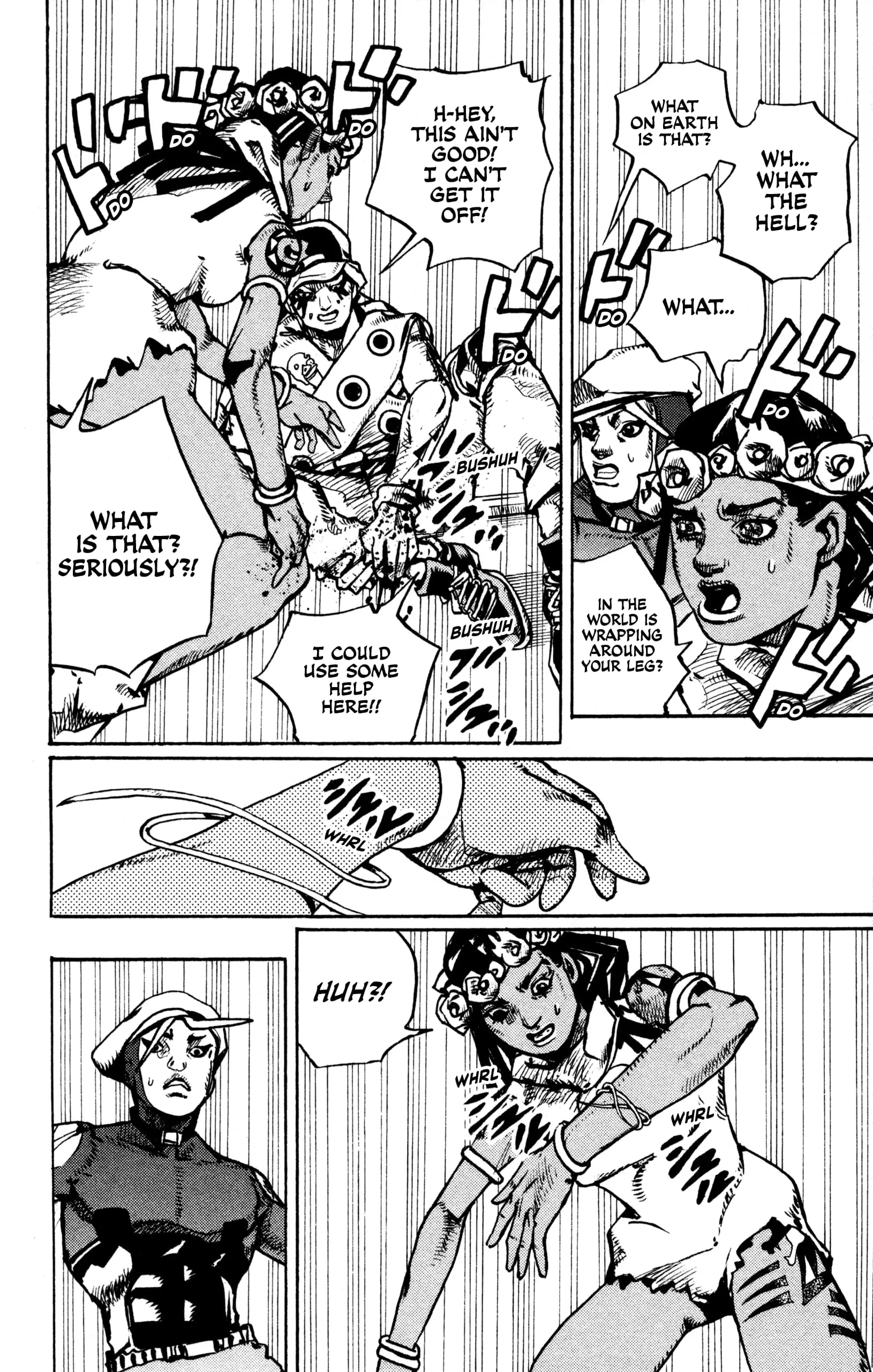 JoJo Bizarre Adventure Part 9: The JoJoLands, chapter 3, page 34