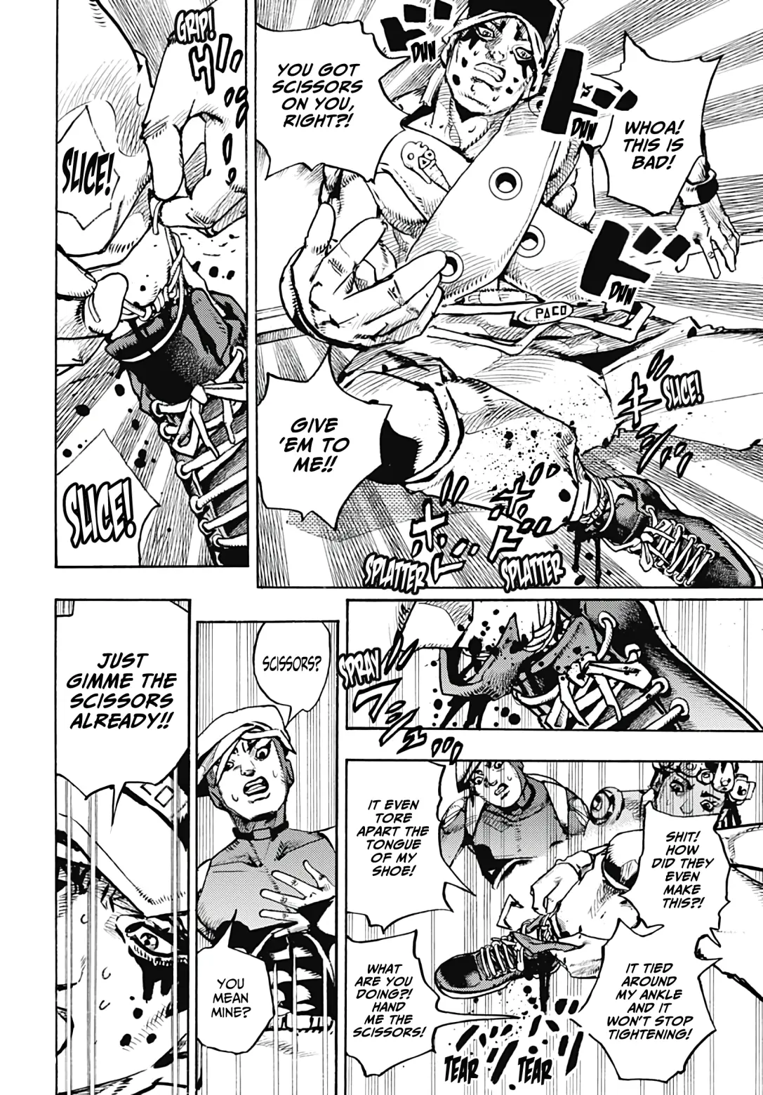 JoJo Bizarre Adventure Part 9: The JoJoLands, chapter 4, page 4