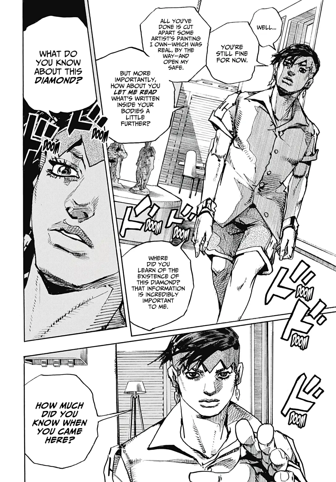 JoJo Bizarre Adventure Part 9: The JoJoLands, chapter 4, page 27