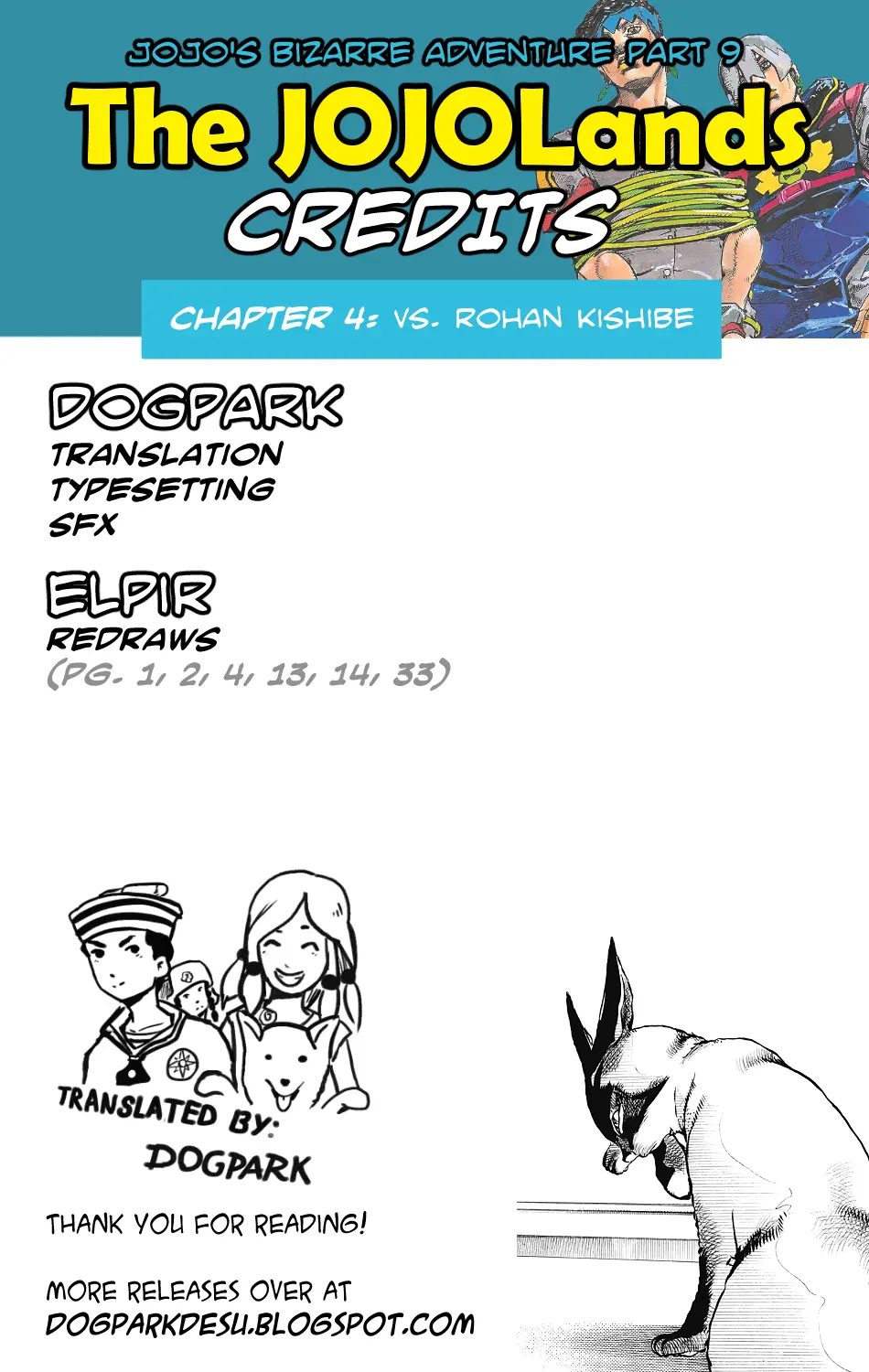 JoJo Bizarre Adventure Part 9: The JoJoLands, chapter 4, page 37