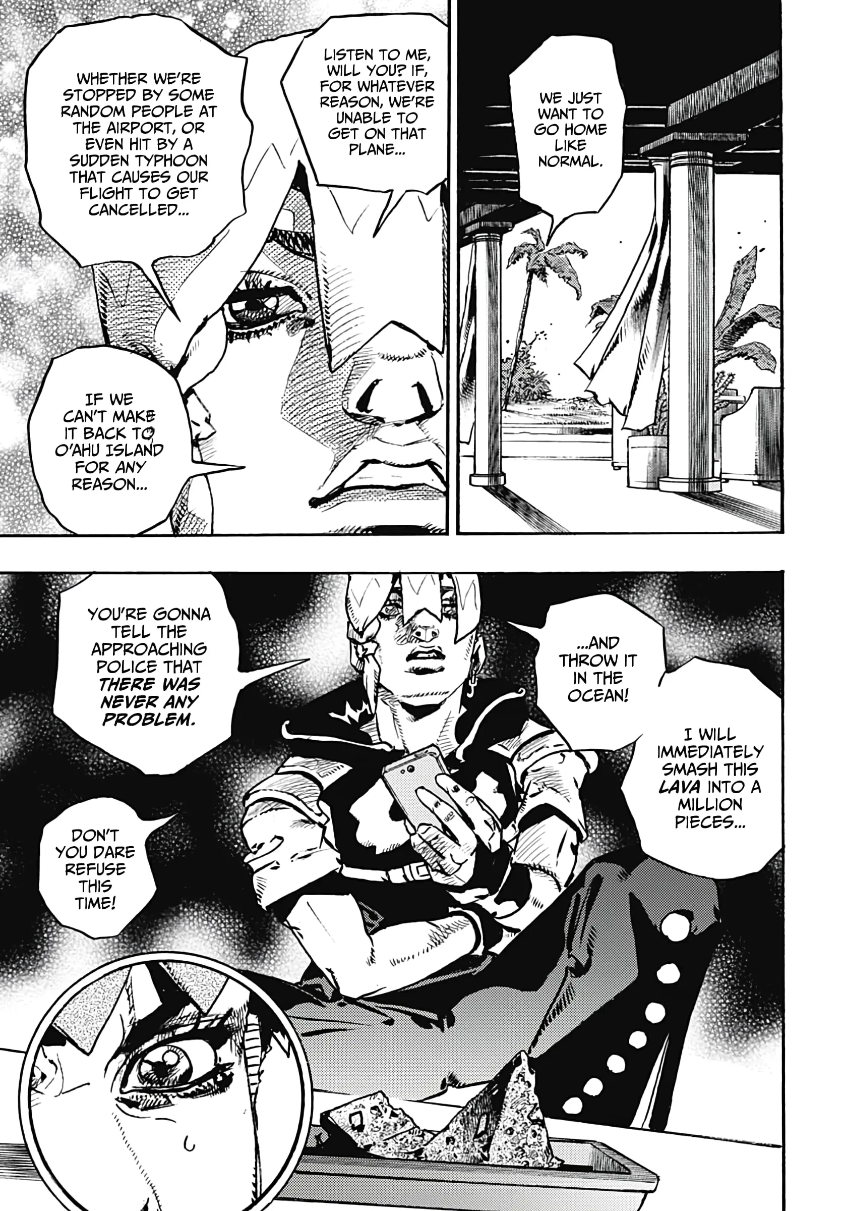 JoJo Bizarre Adventure Part 9: The JoJoLands, chapter 5, page 28