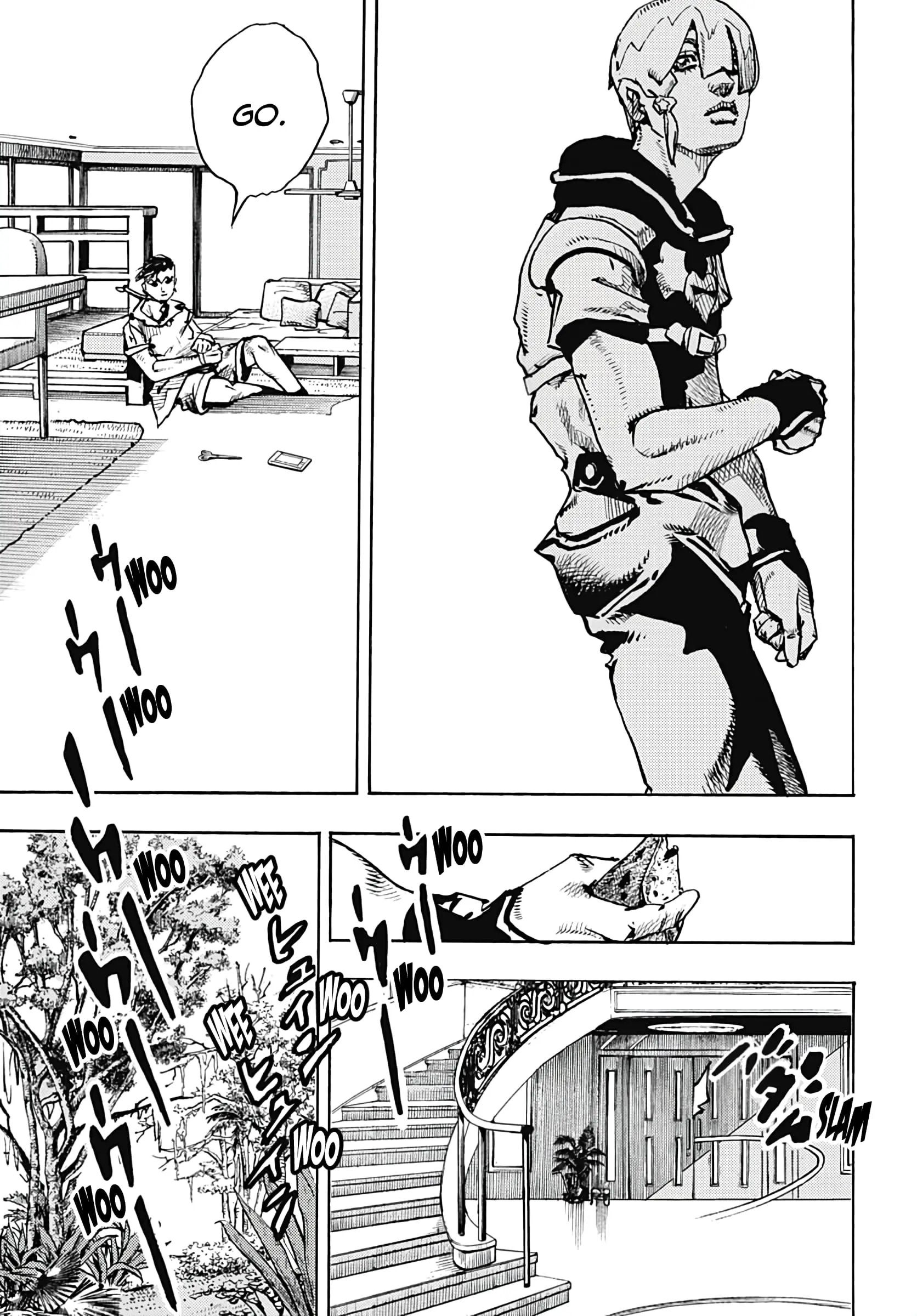 JoJo Bizarre Adventure Part 9: The JoJoLands, chapter 5, page 36