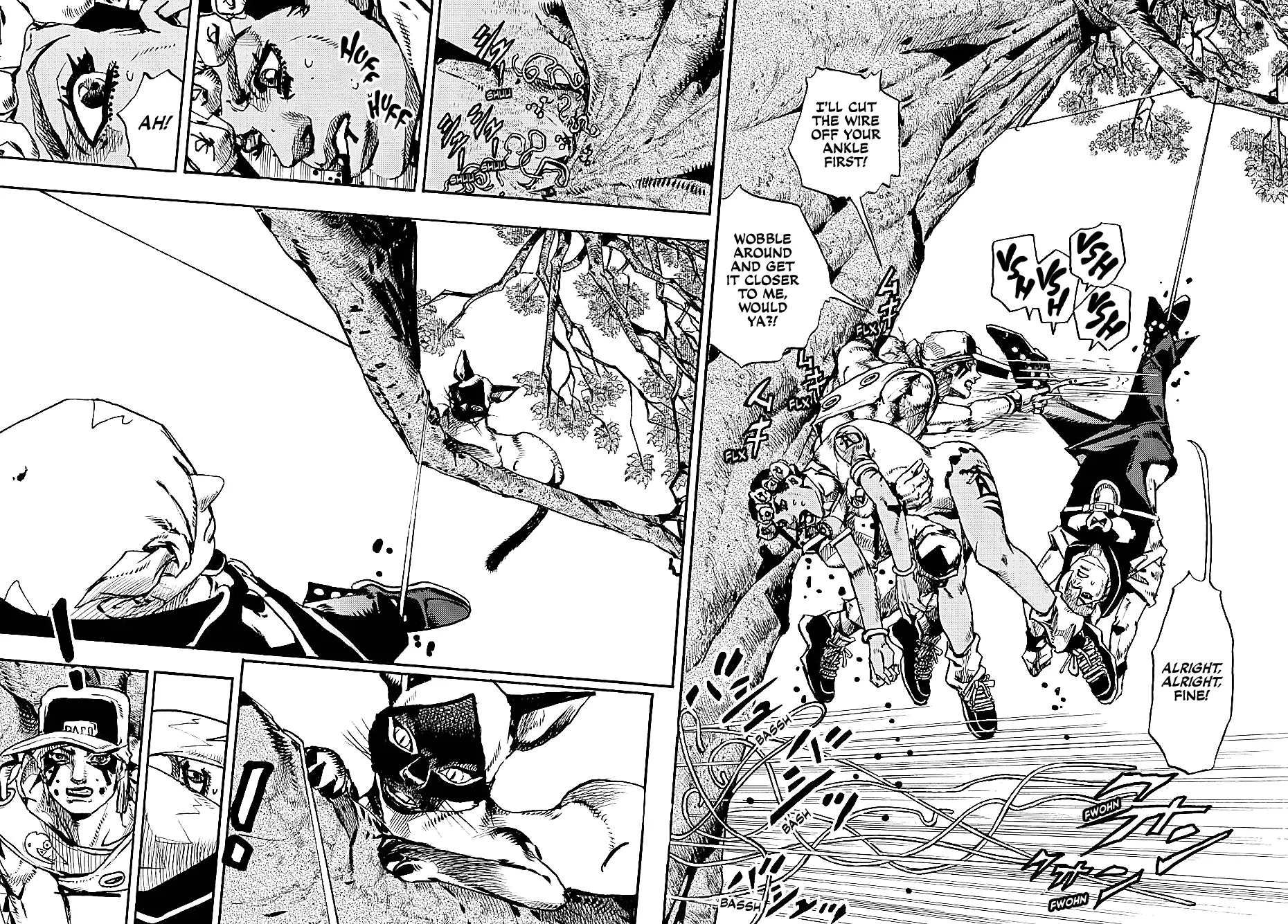 JoJo Bizarre Adventure Part 9: The JoJoLands, chapter 7, page 9