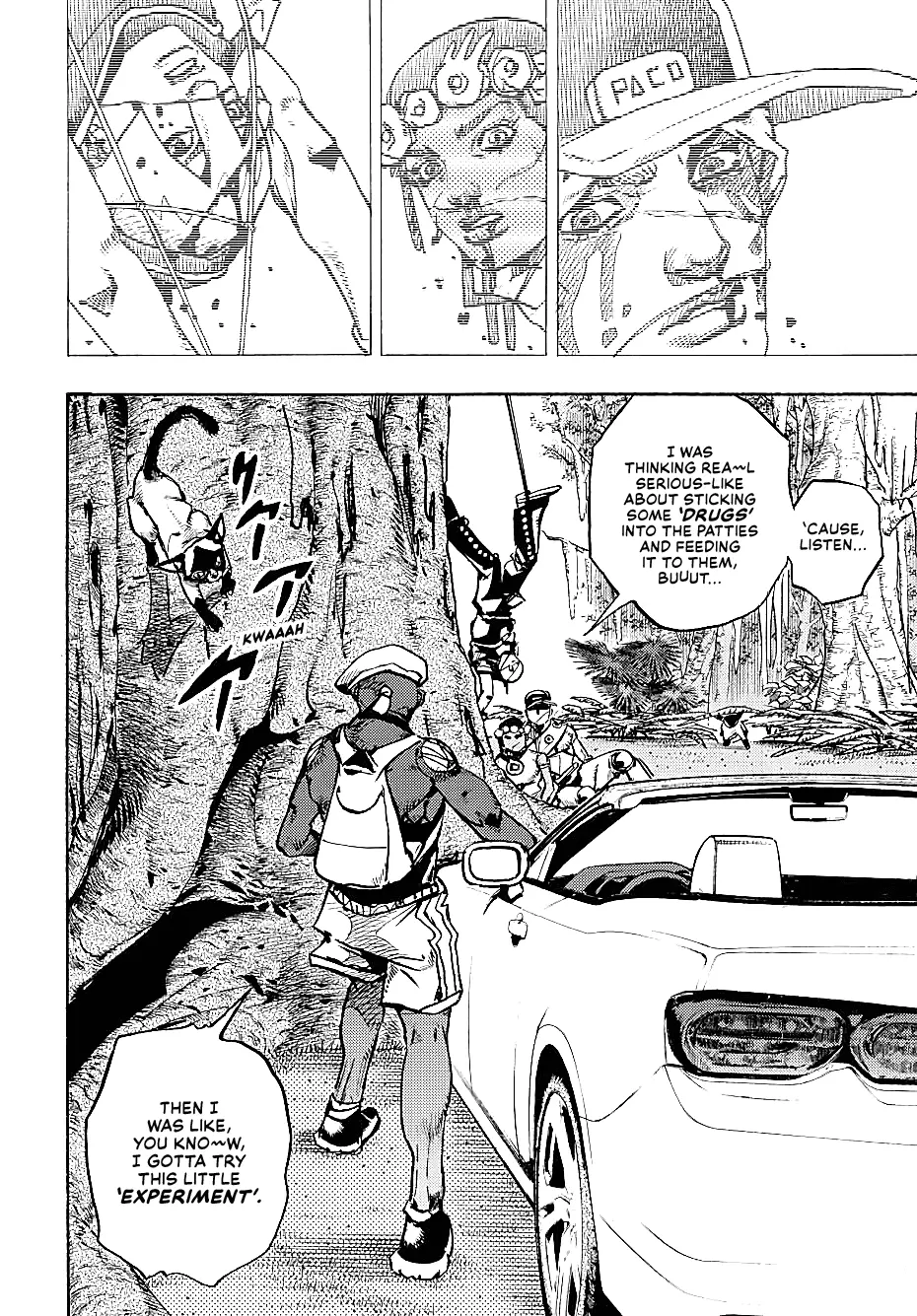 JoJo Bizarre Adventure Part 9: The JoJoLands, chapter 7, page 28