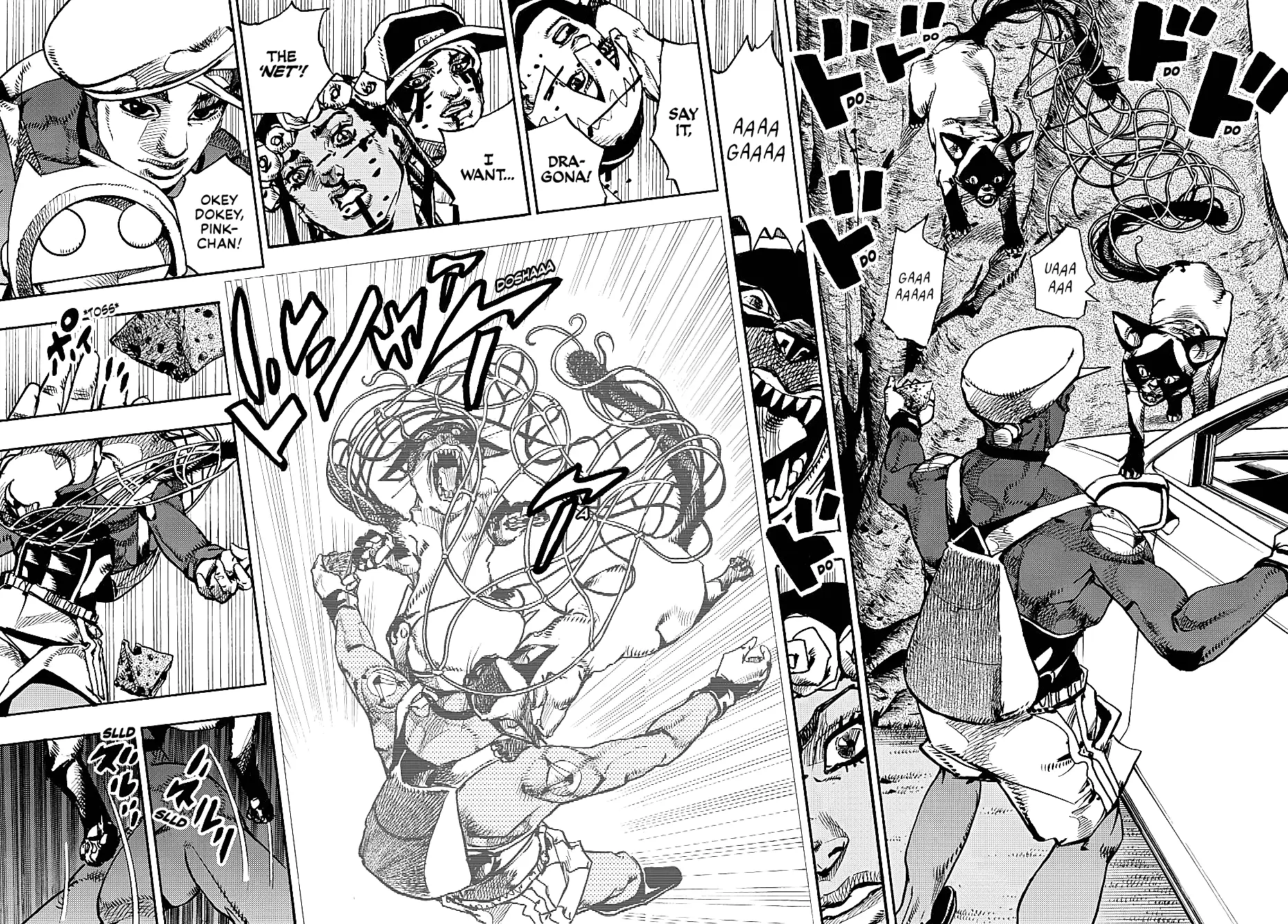 JoJo Bizarre Adventure Part 9: The JoJoLands, chapter 7, page 32