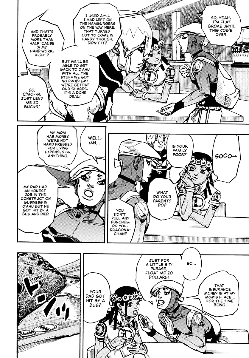 JoJo Bizarre Adventure Part 9: The JoJoLands, chapter 8, page 5