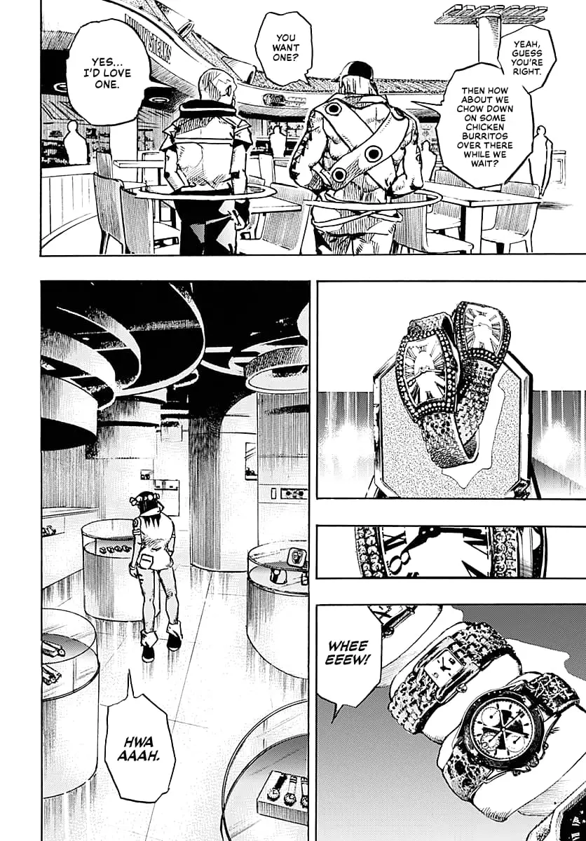 JoJo Bizarre Adventure Part 9: The JoJoLands, chapter 8, page 20