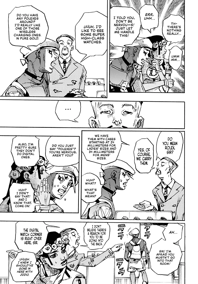 JoJo Bizarre Adventure Part 9: The JoJoLands, chapter 8, page 23