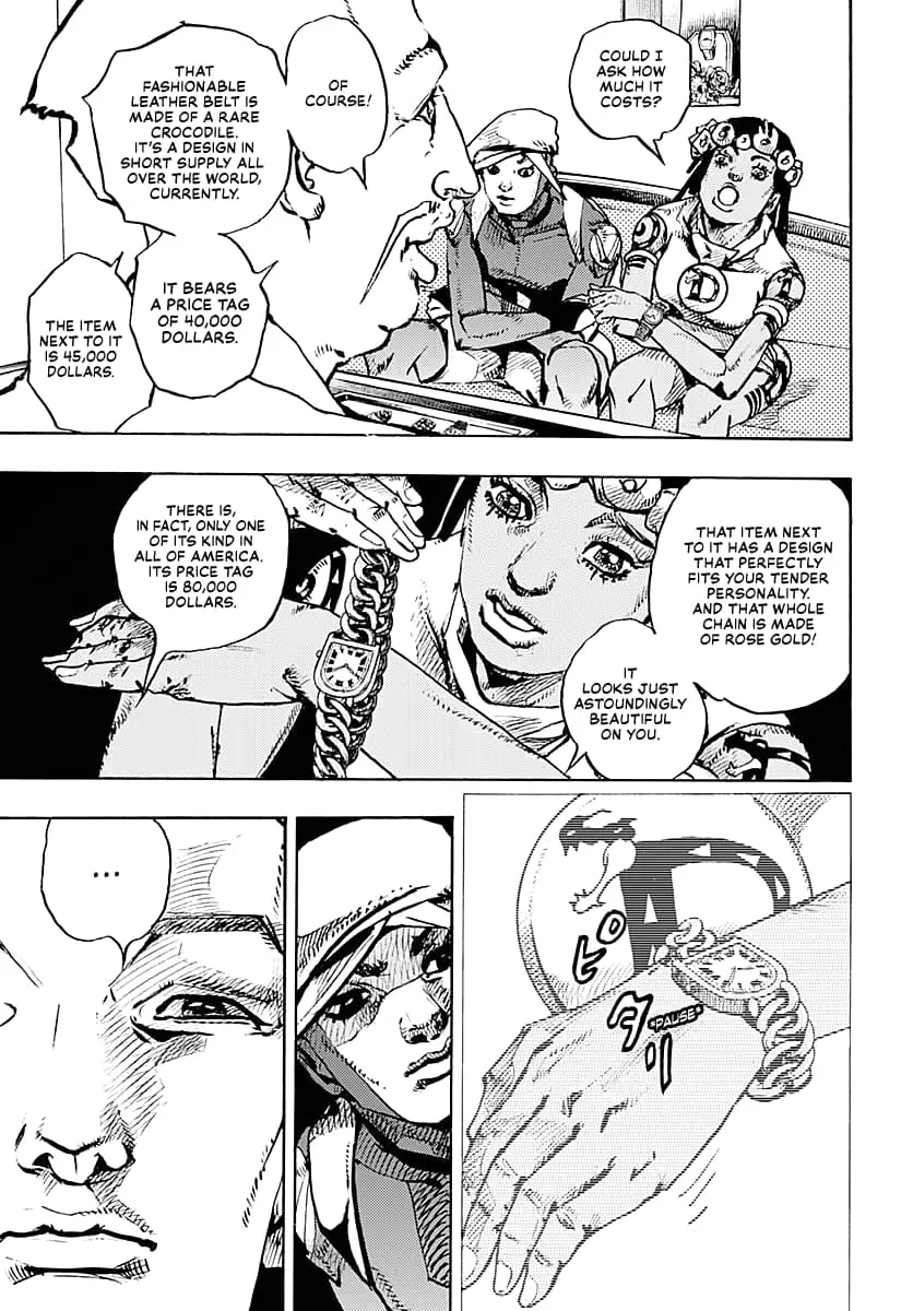 JoJo Bizarre Adventure Part 9: The JoJoLands, chapter 8, page 27