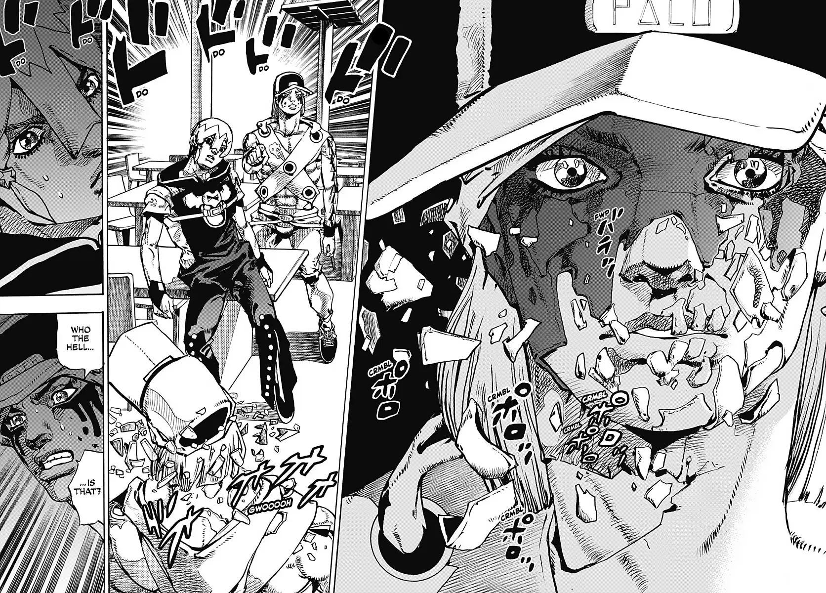 JoJo Bizarre Adventure Part 9: The JoJoLands, chapter 9, page 38