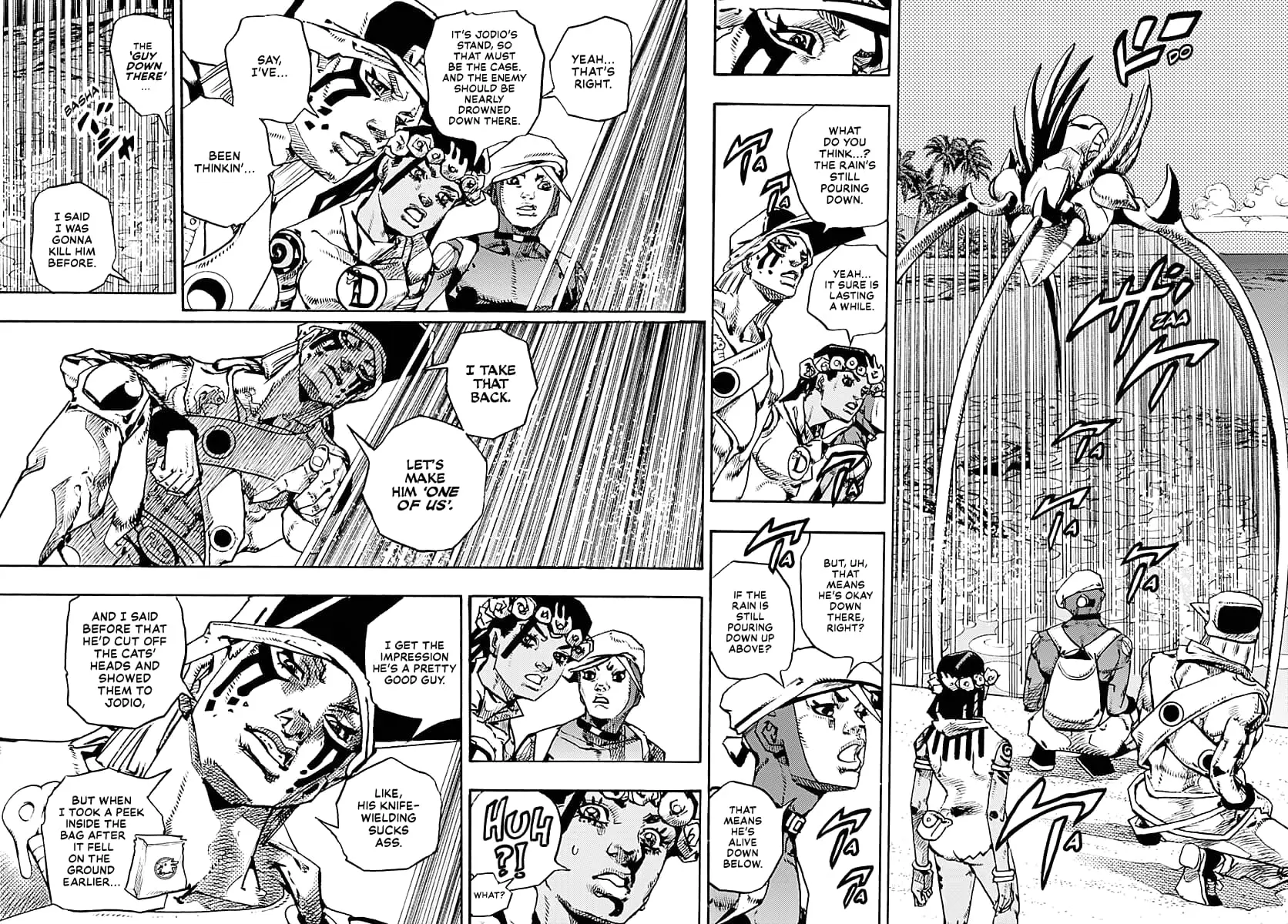 JoJo Bizarre Adventure Part 9: The JoJoLands, chapter 11, page 36