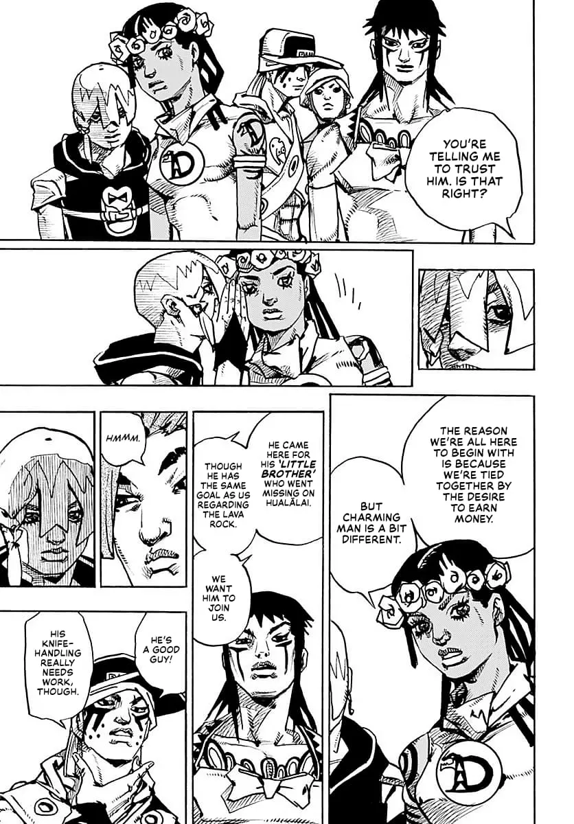 JoJo Bizarre Adventure Part 9: The JoJoLands, chapter 13, page 36