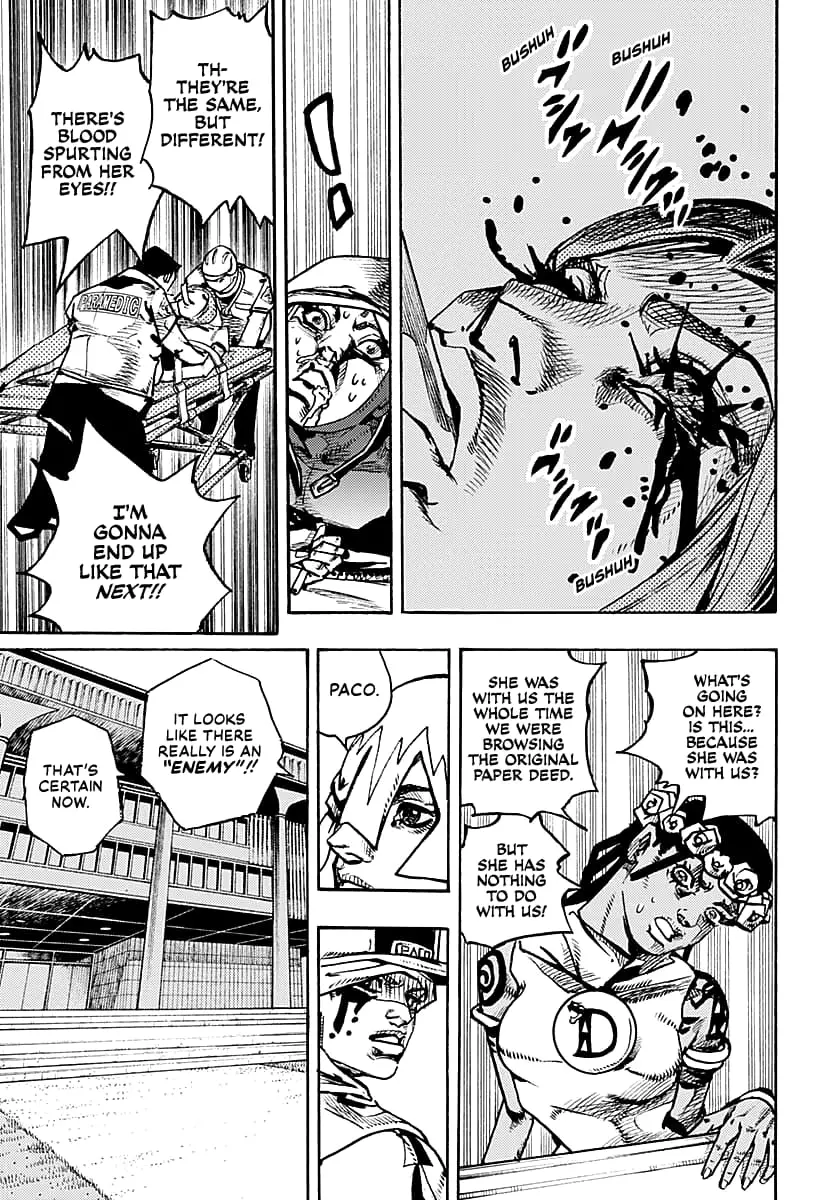 JoJo Bizarre Adventure Part 9: The JoJoLands, chapter 15, page 19