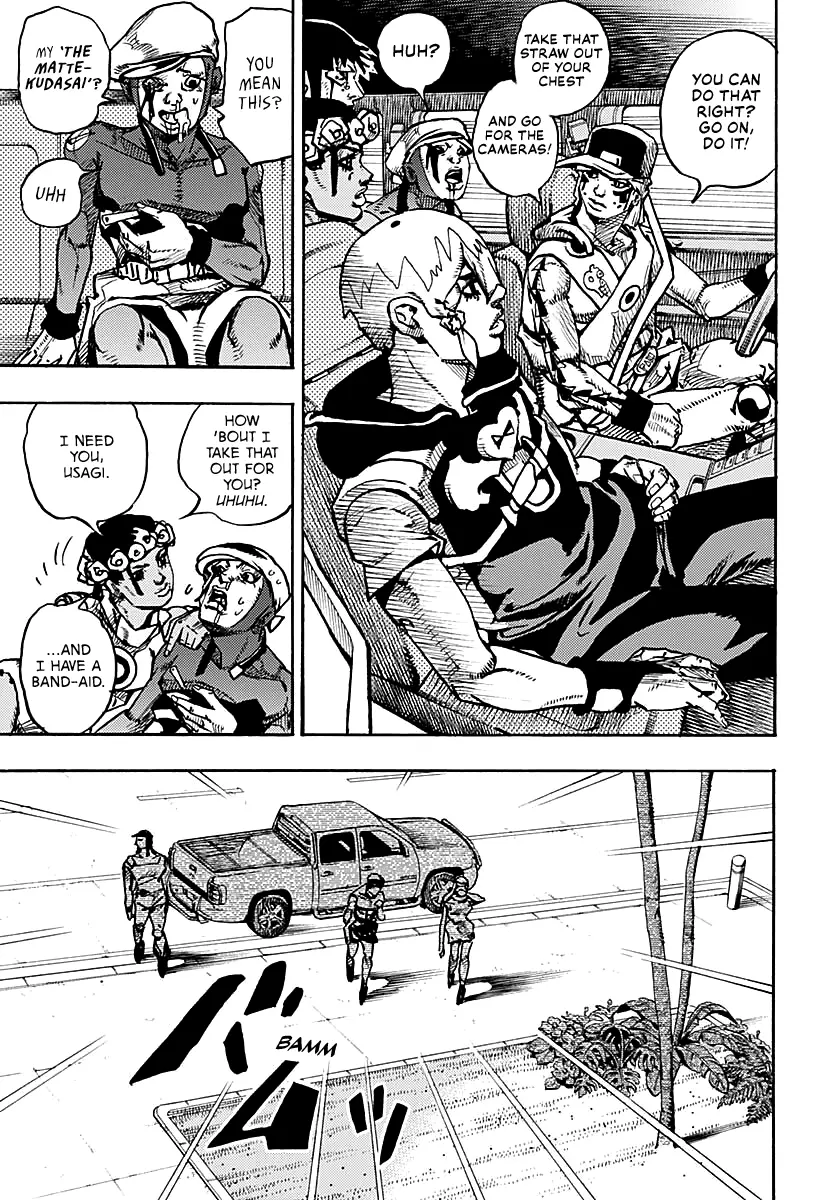 JoJo Bizarre Adventure Part 9: The JoJoLands, chapter 16, page 19