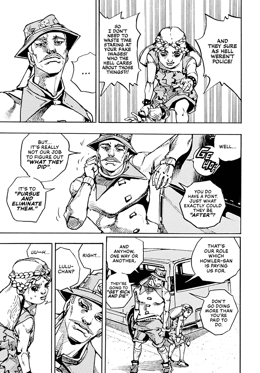 JoJo Bizarre Adventure Part 9: The JoJoLands, chapter 17, page 18