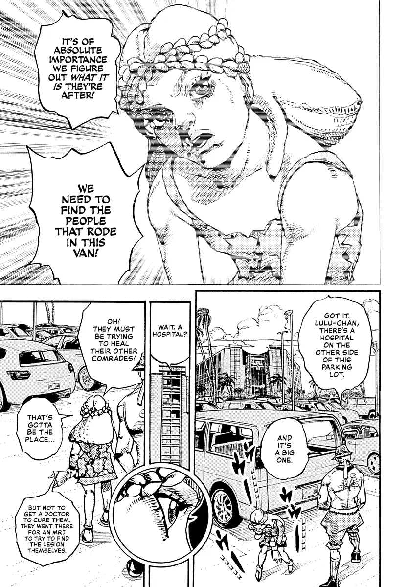 JoJo Bizarre Adventure Part 9: The JoJoLands, chapter 17, page 22