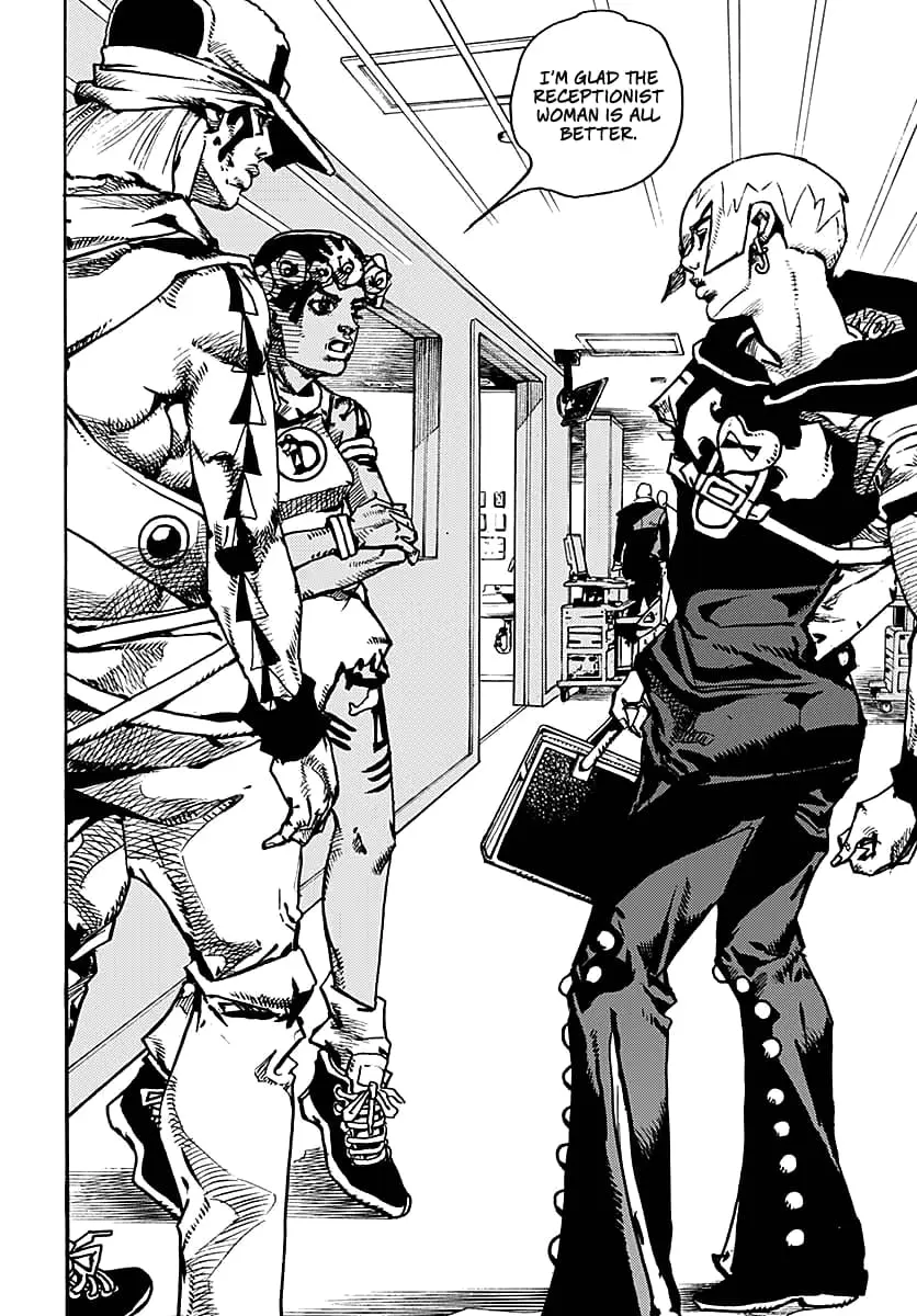 JoJo Bizarre Adventure Part 9: The JoJoLands, chapter 20, page 33