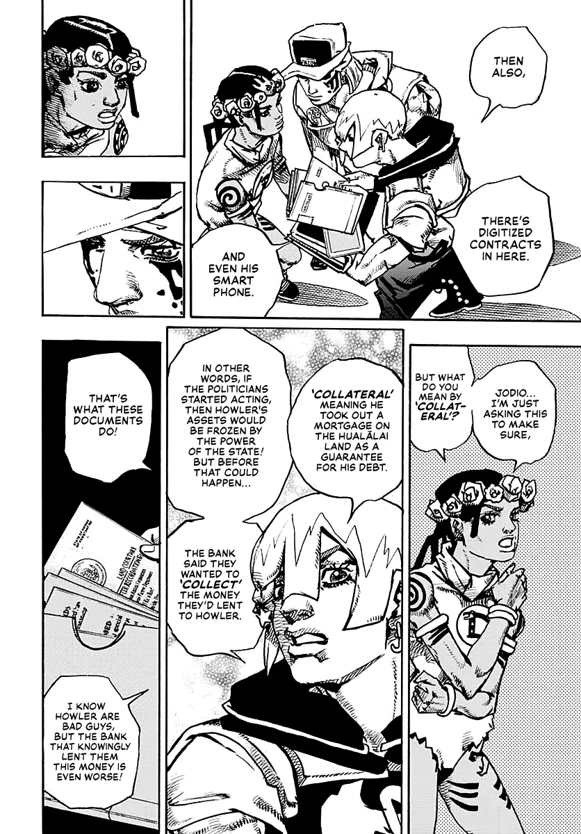 JoJo Bizarre Adventure Part 9: The JoJoLands, chapter 20, page 35