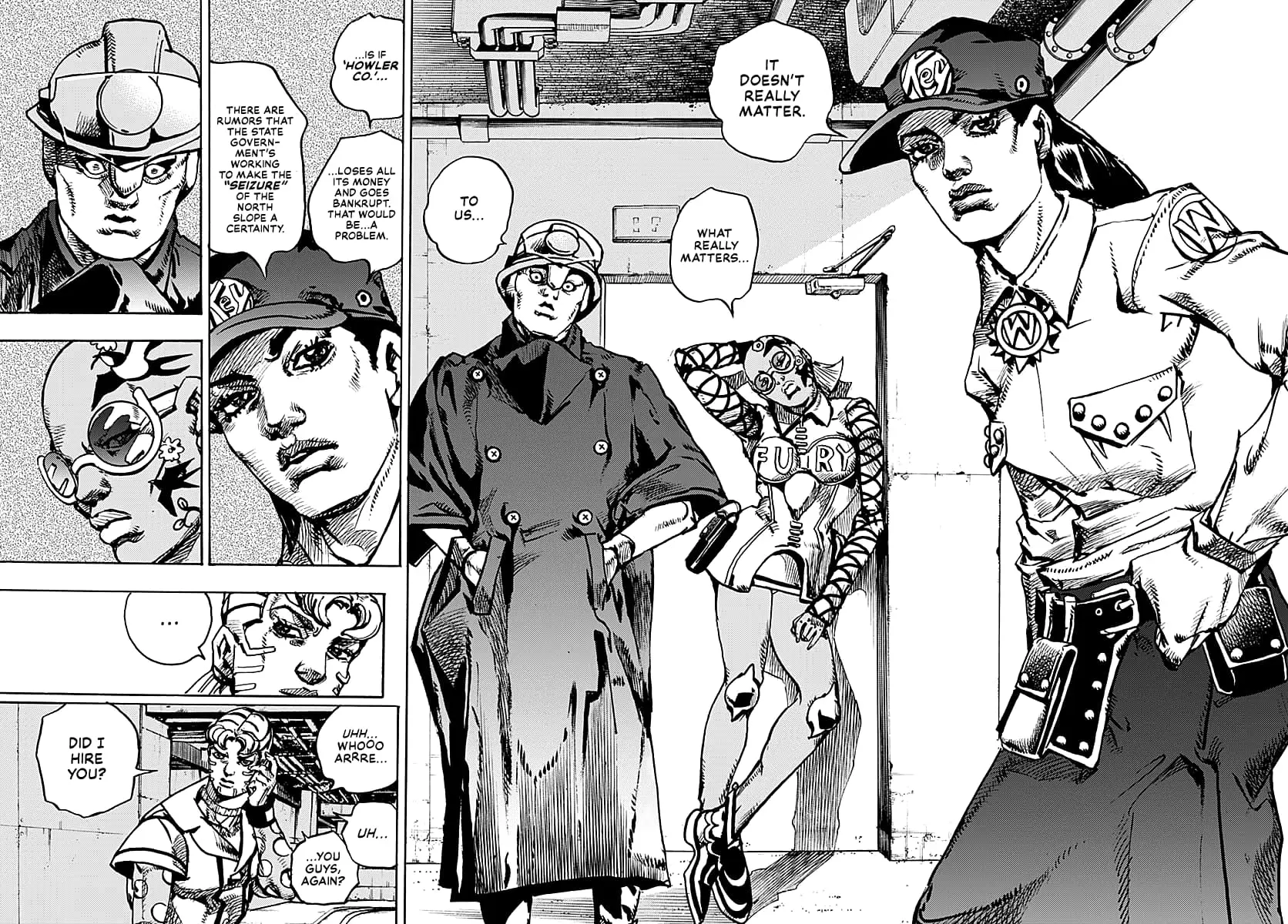 JoJo Bizarre Adventure Part 9: The JoJoLands, chapter 21, page 28
