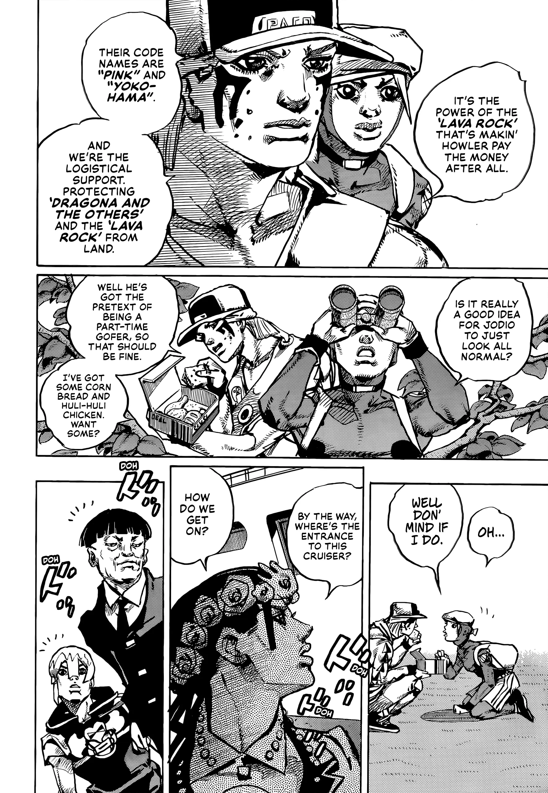JoJo Bizarre Adventure Part 9: The JoJoLands, chapter 22, page 14