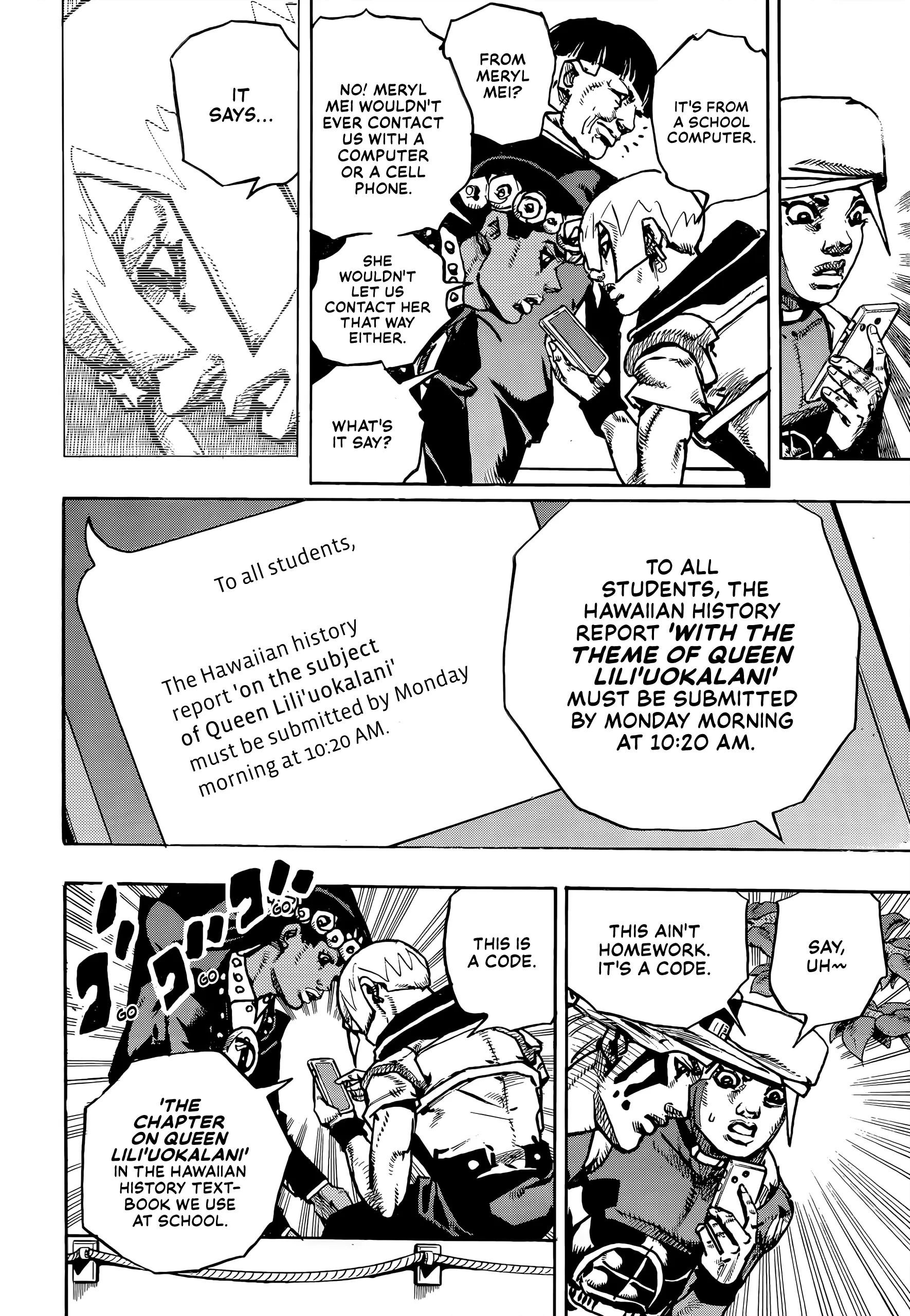 JoJo Bizarre Adventure Part 9: The JoJoLands, chapter 22, page 17