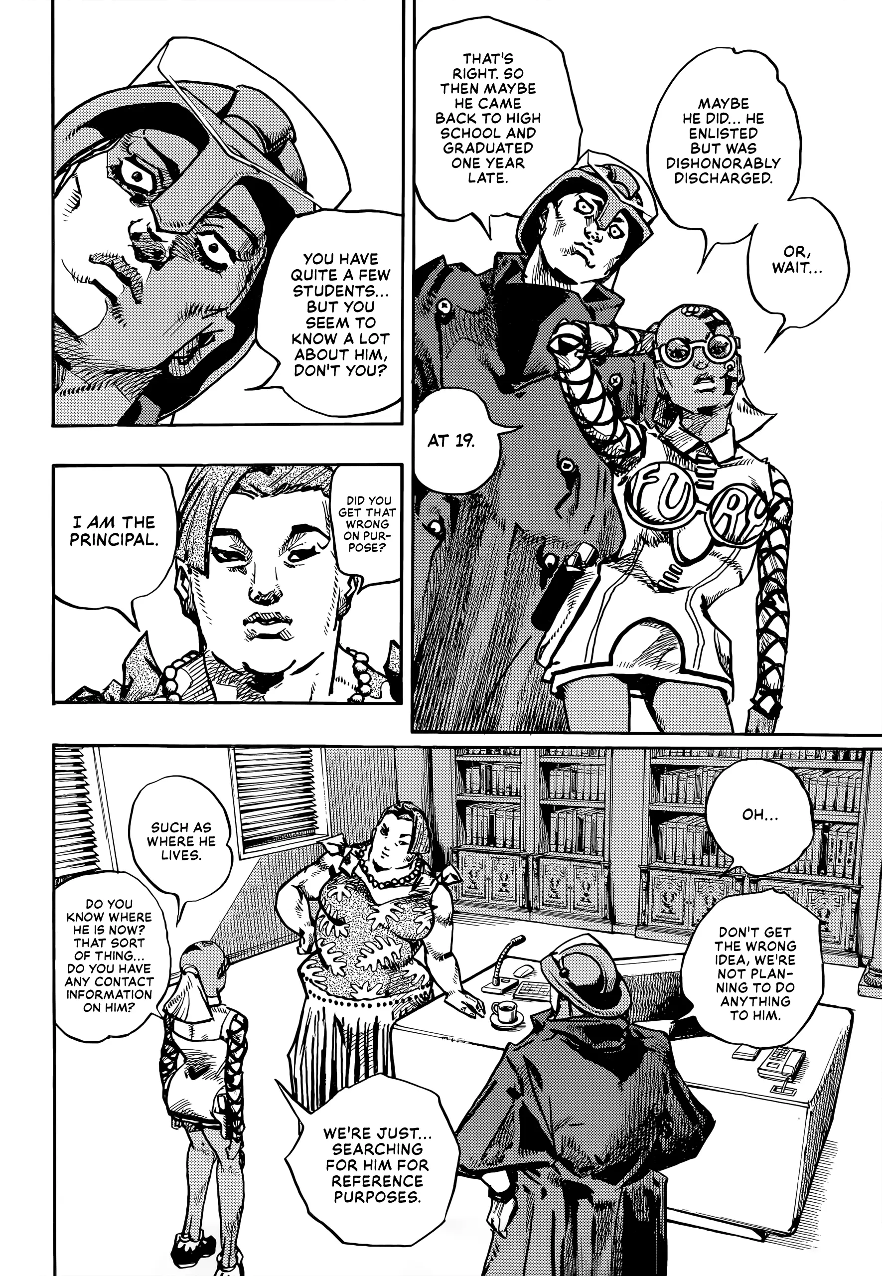 JoJo Bizarre Adventure Part 9: The JoJoLands, chapter 22, page 22