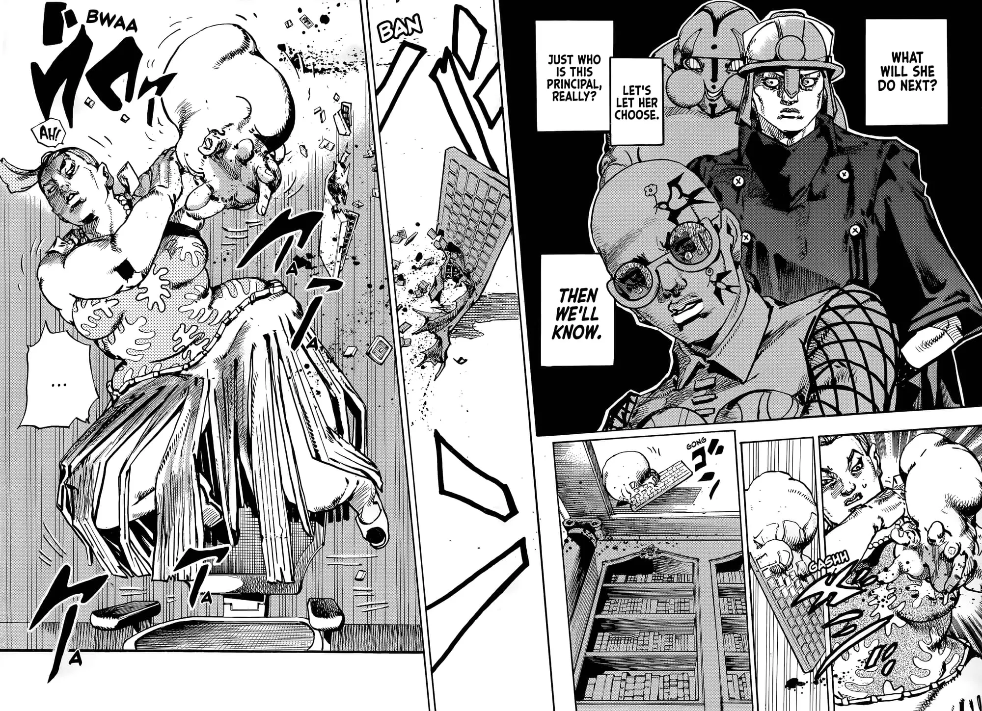 JoJo Bizarre Adventure Part 9: The JoJoLands, chapter 22, page 34