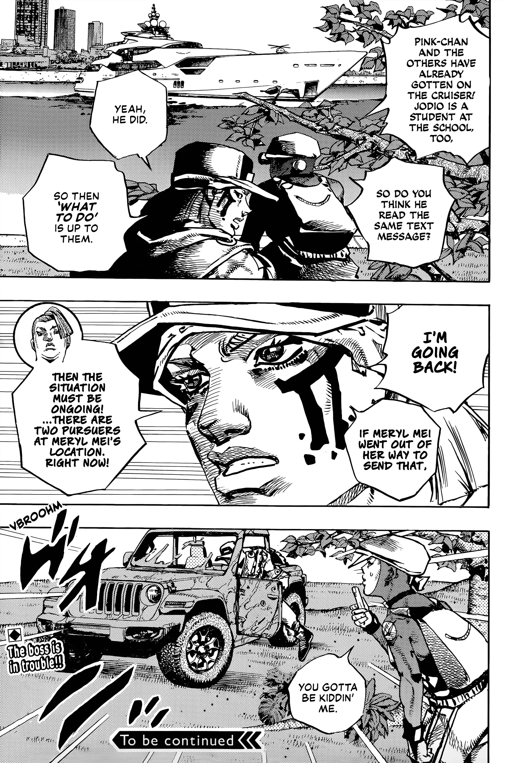JoJo Bizarre Adventure Part 9: The JoJoLands, chapter 22, page 36