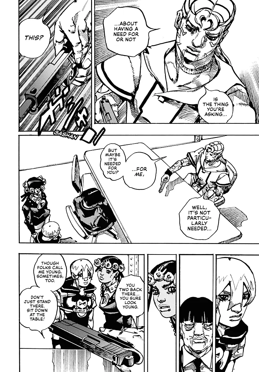 JoJo Bizarre Adventure Part 9: The JoJoLands, chapter 23, page 22