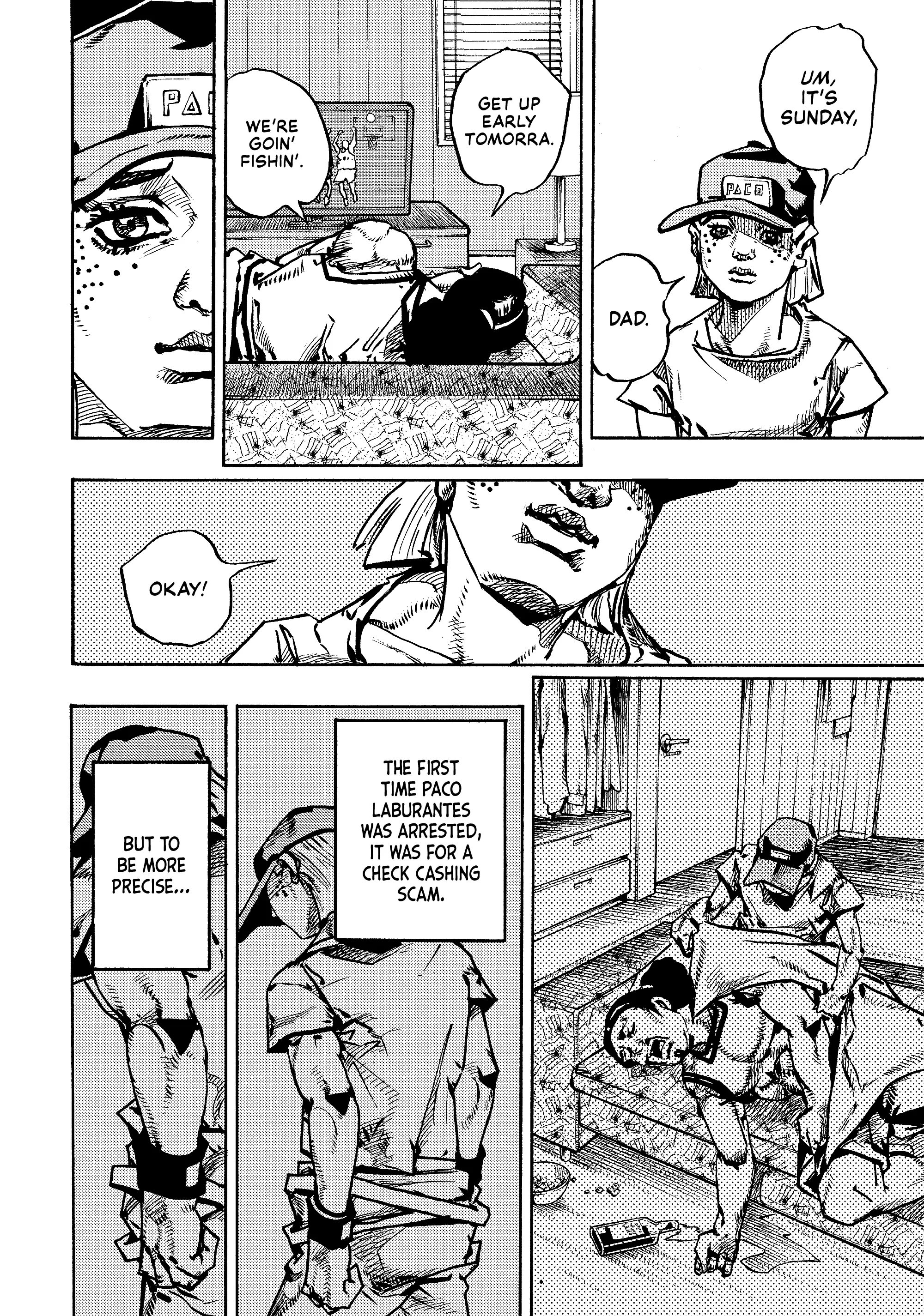 JoJo Bizarre Adventure Part 9: The JoJoLands, chapter 24, page 28