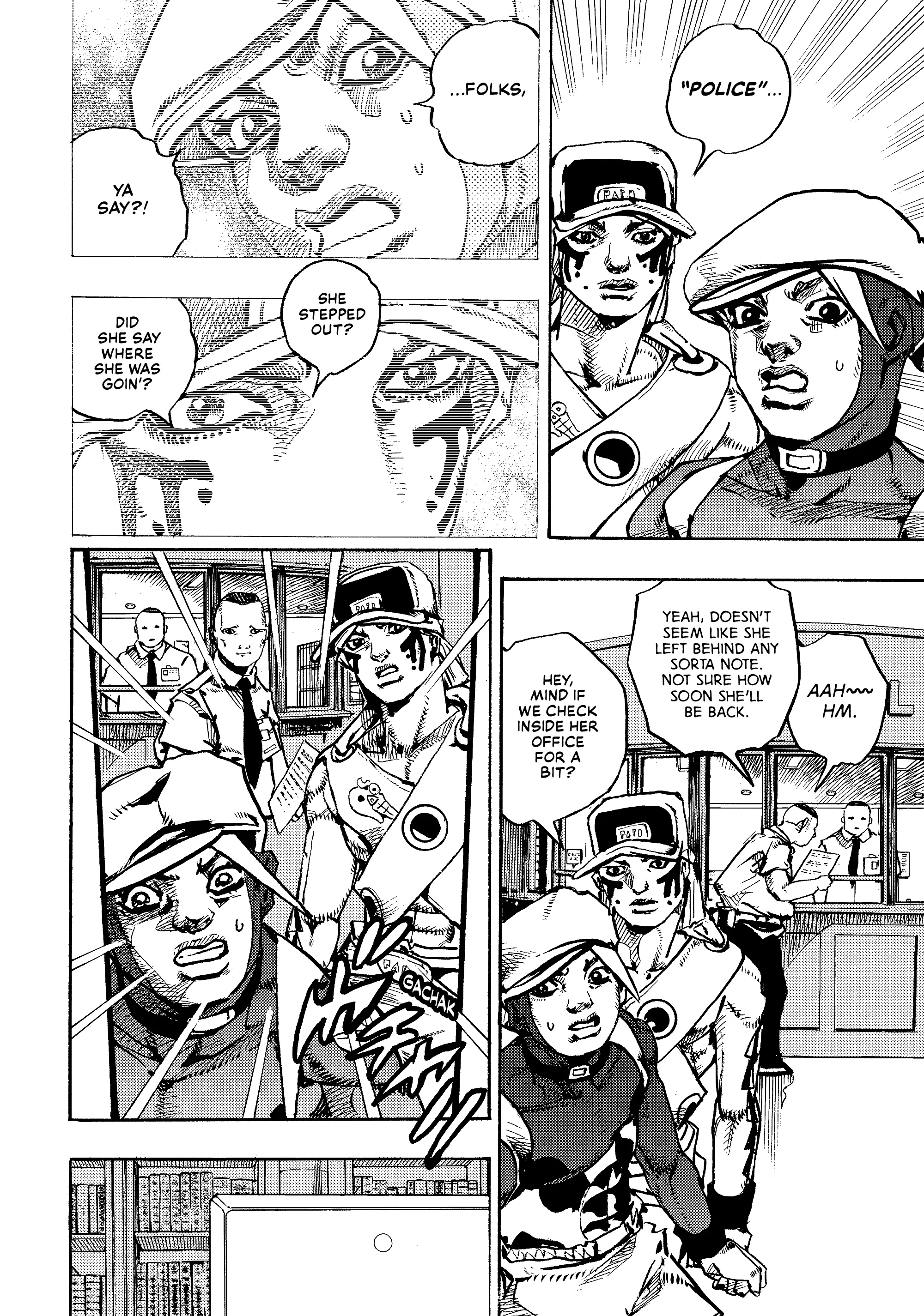 JoJo Bizarre Adventure Part 9: The JoJoLands, chapter 24, page 36